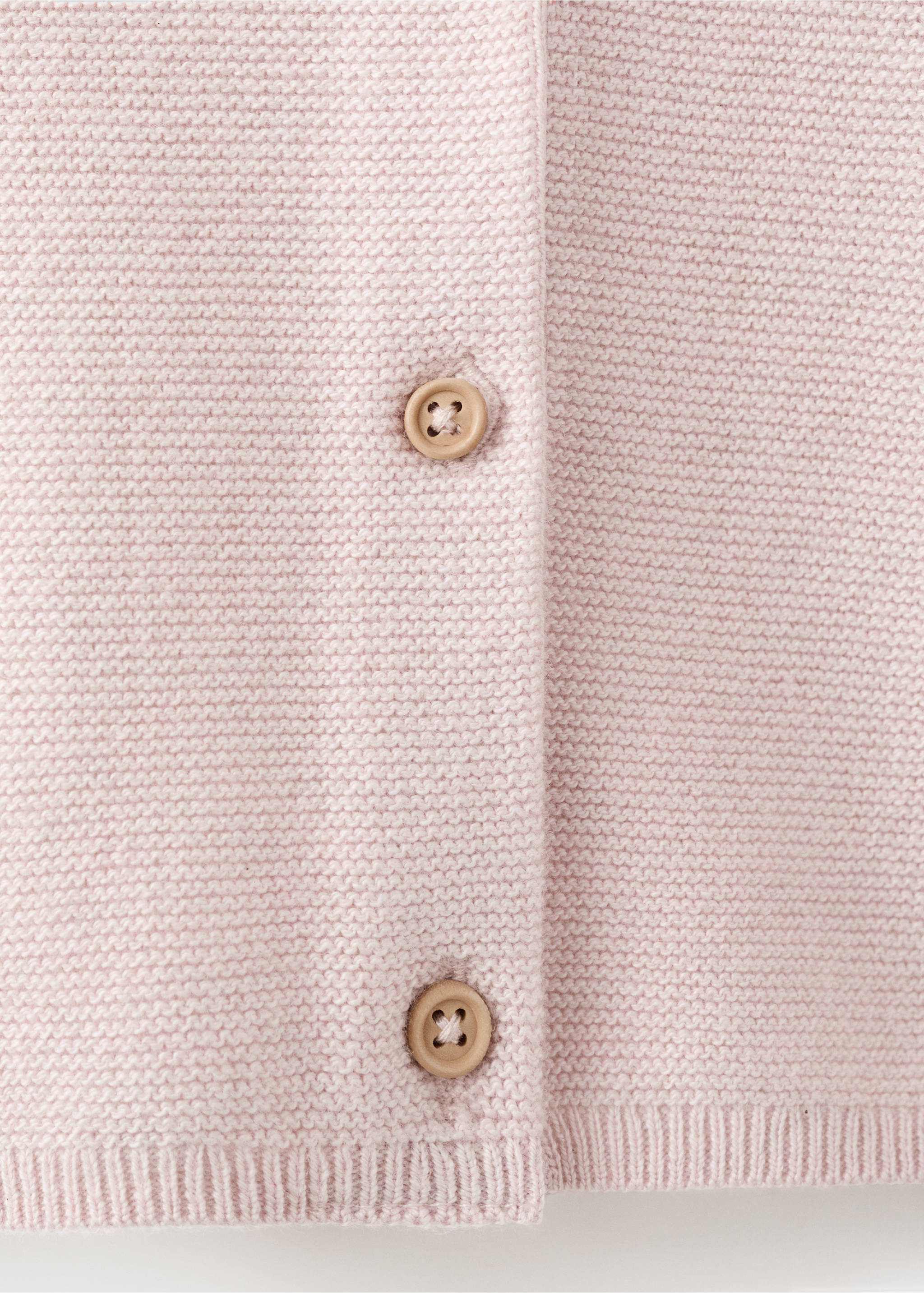 Cárdigan punto manga larga - Detalle del artículo 0, Rosa. Ref: 27063727-00.