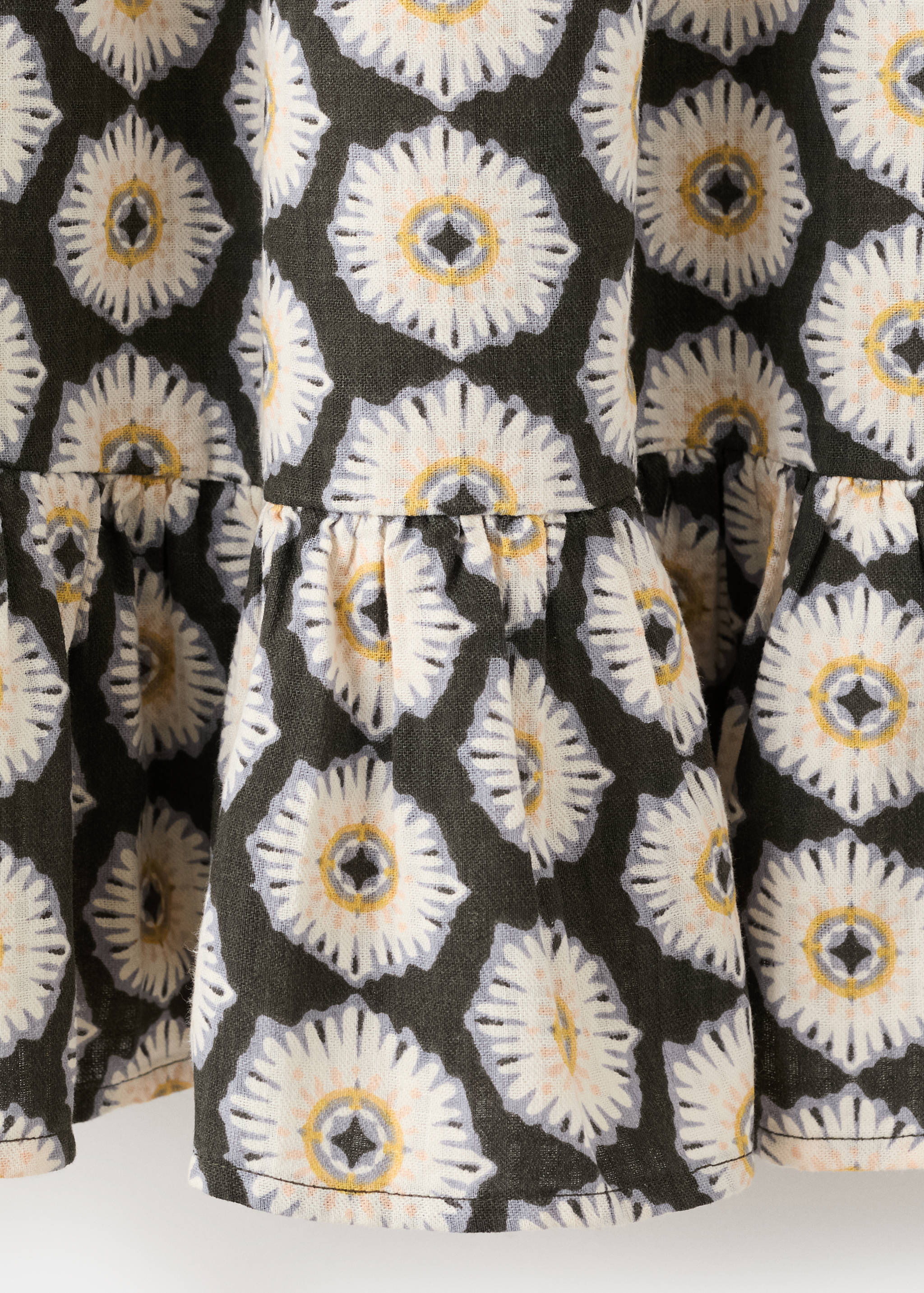 Floral-print flared dress - Details of the article 8