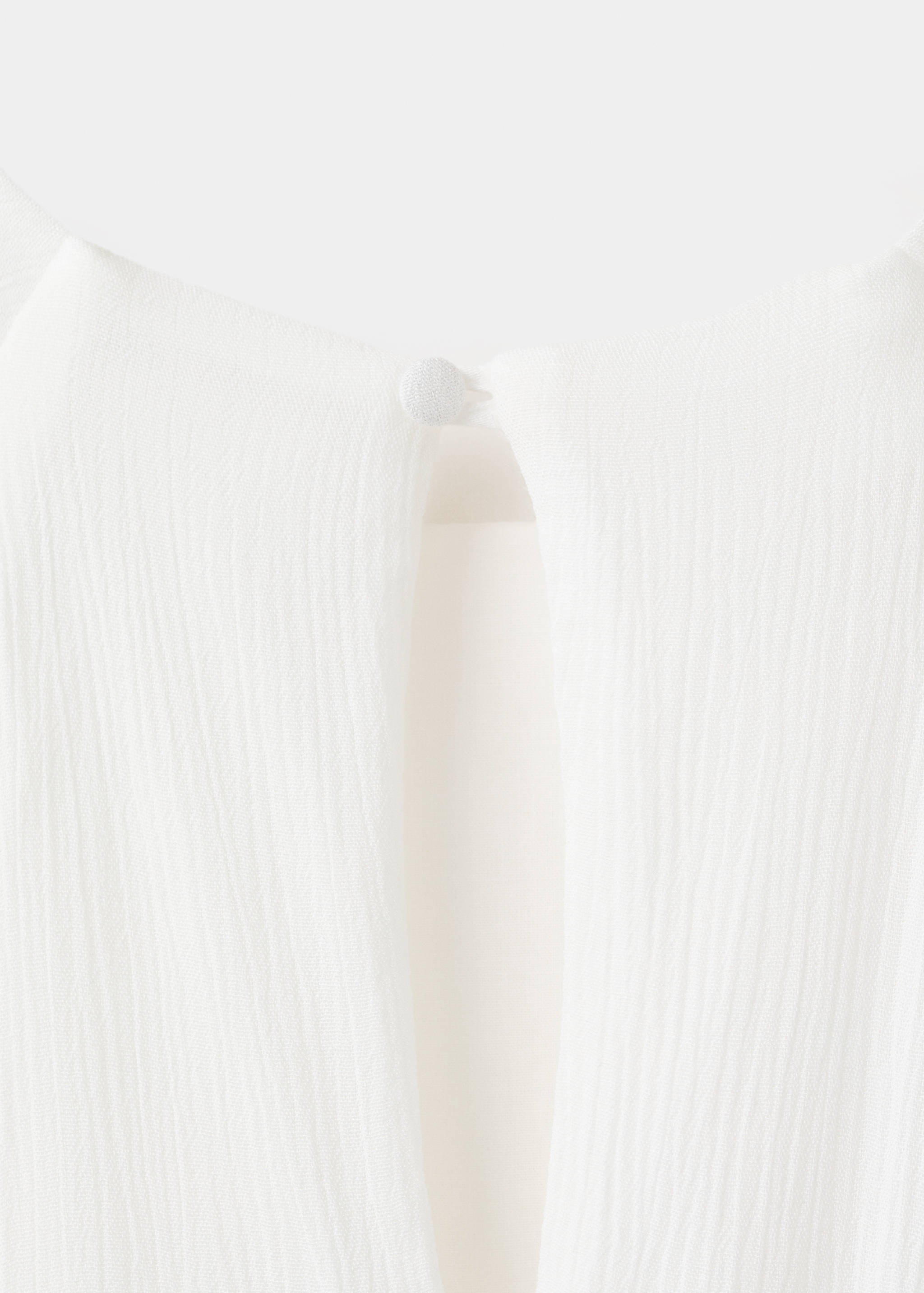 Long embroidered jumpsuit - Details of the article 8