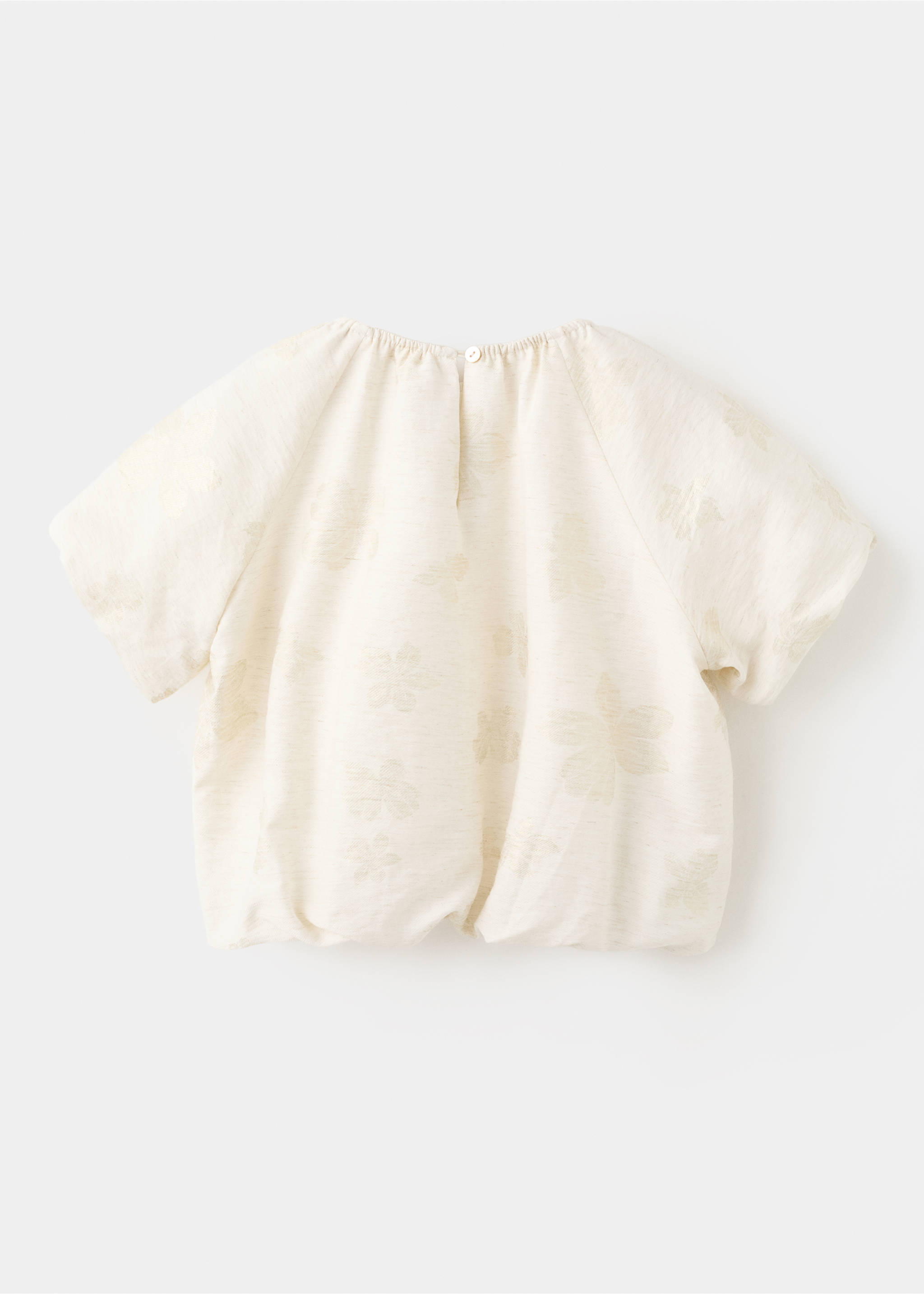 印花短款衬衫 - null, 金黄色. Ref: 27064042-00.