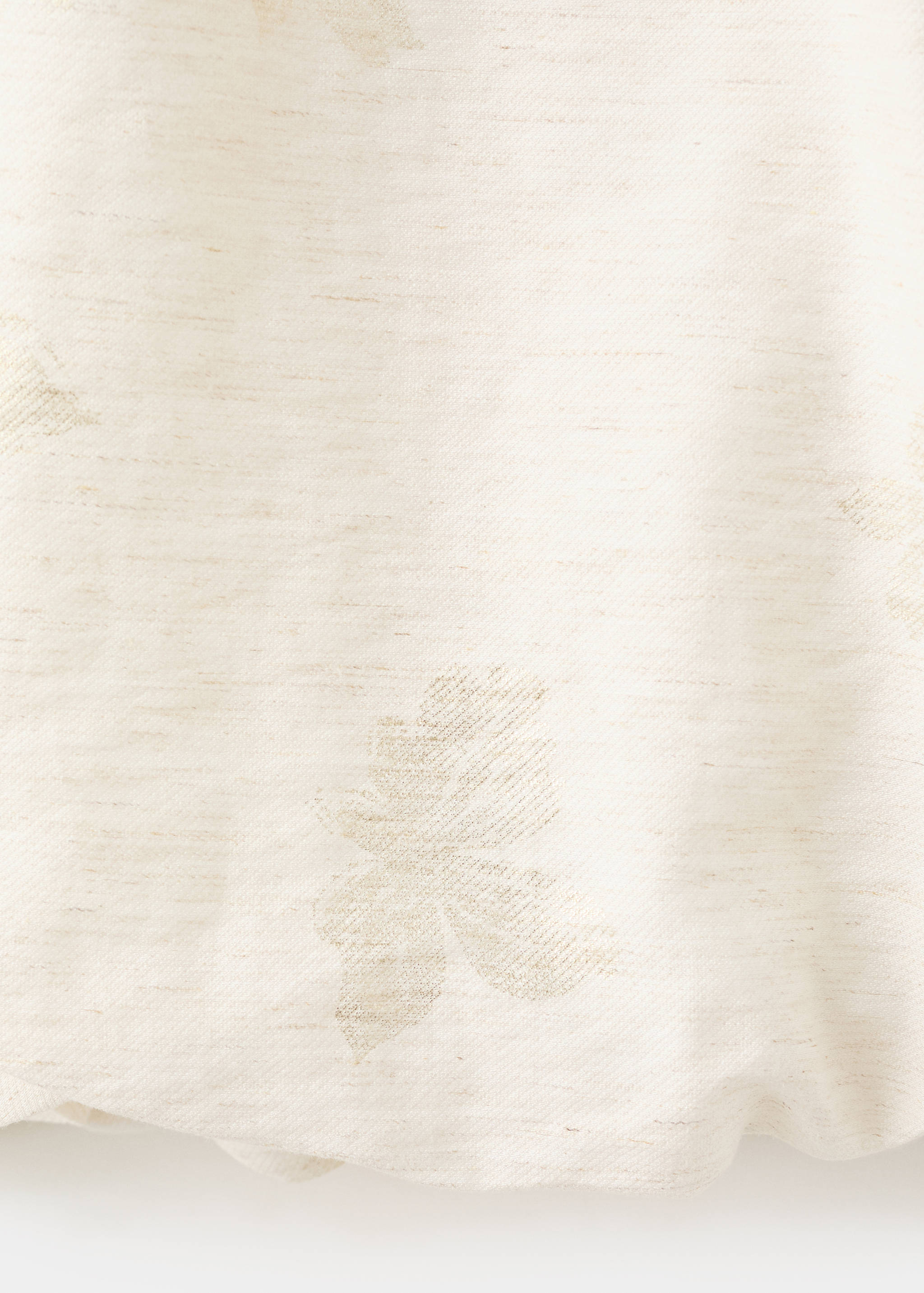 印花短款衬衫 - null