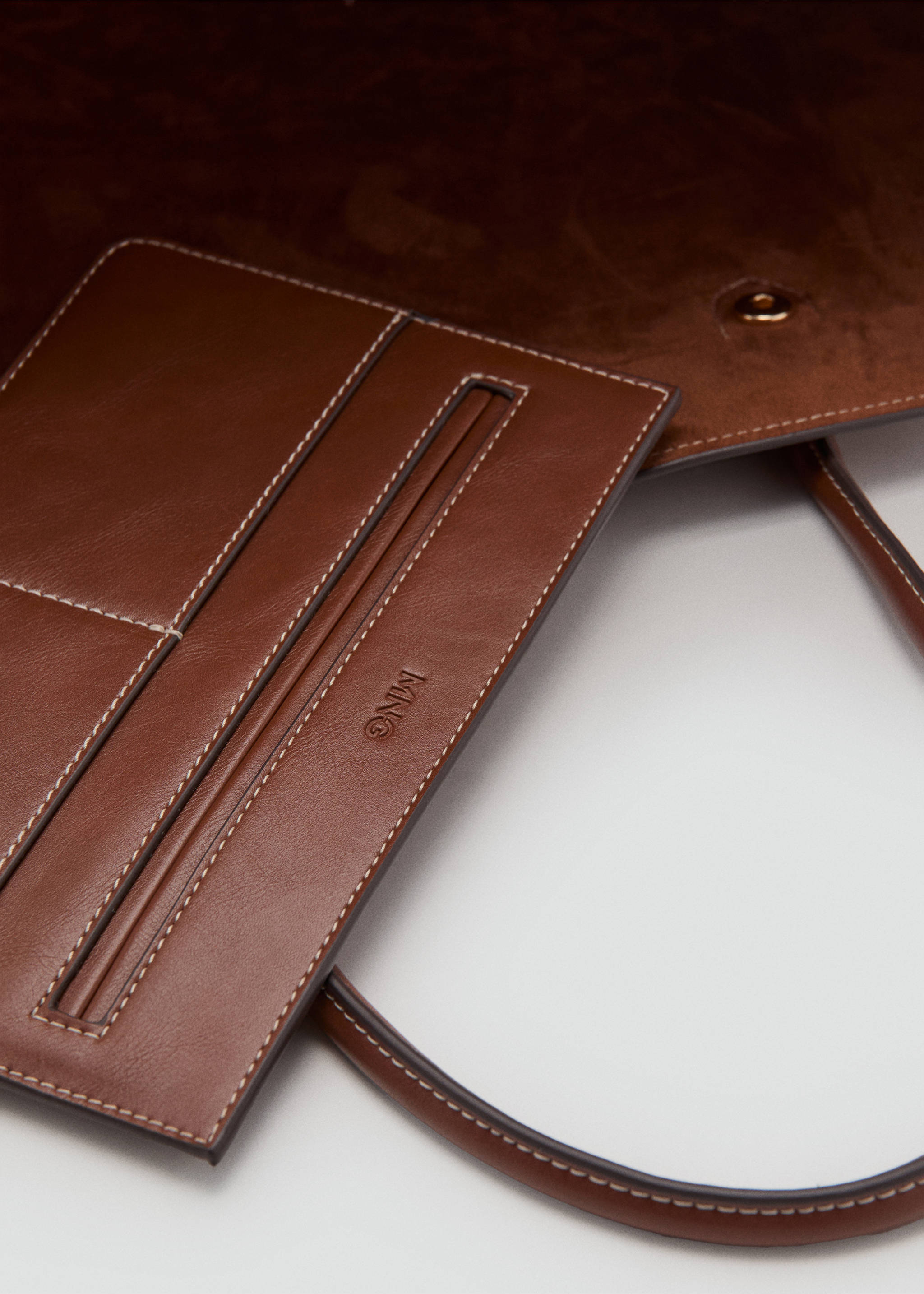 双手柄购物袋 - null, 中褐色. Ref: 27064048-00.