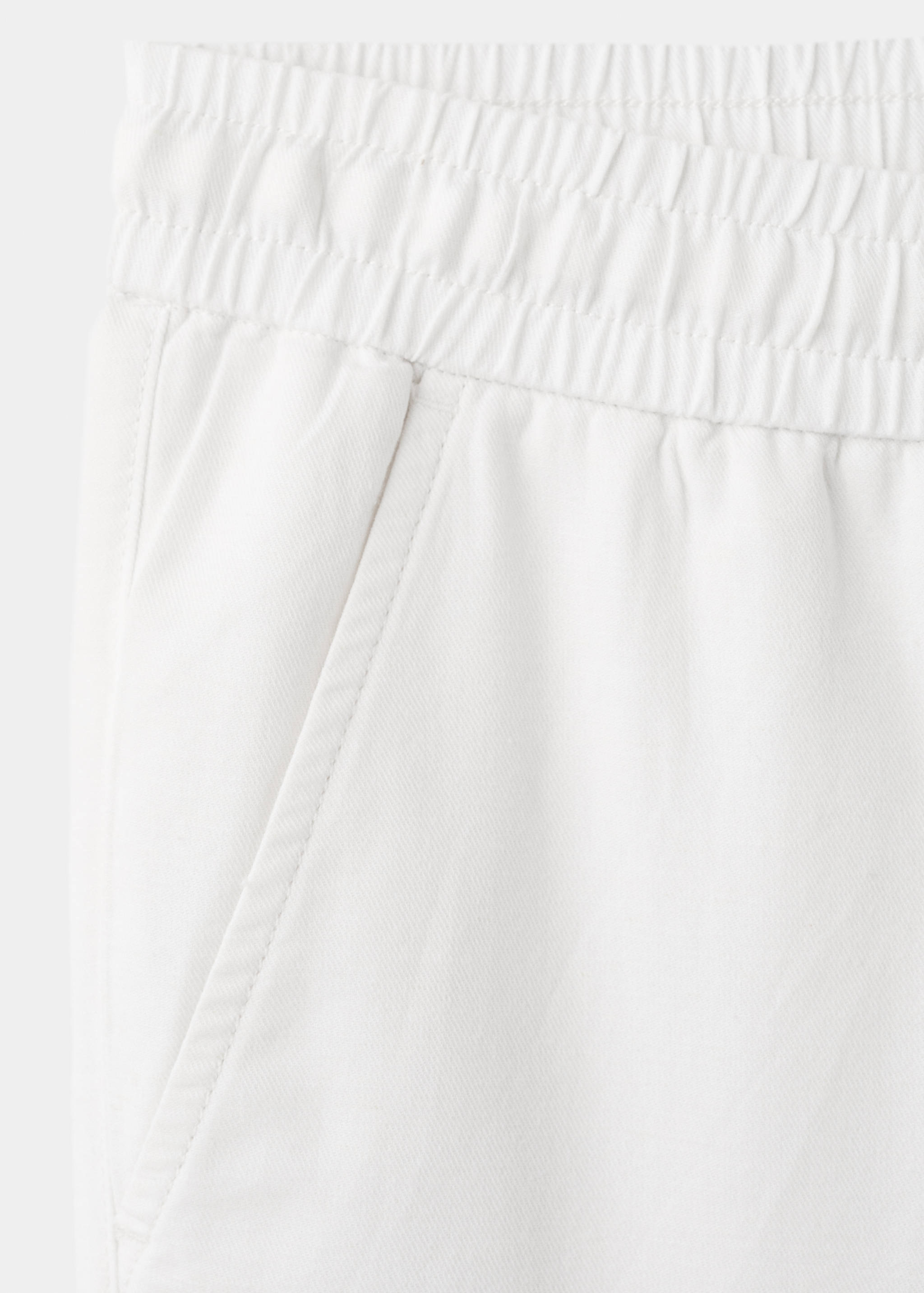 Pantalón algodón lino recto - Detalle del artículo 8