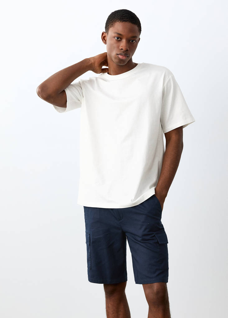 Essential cotton-blend T-shirt - thumbnail 2