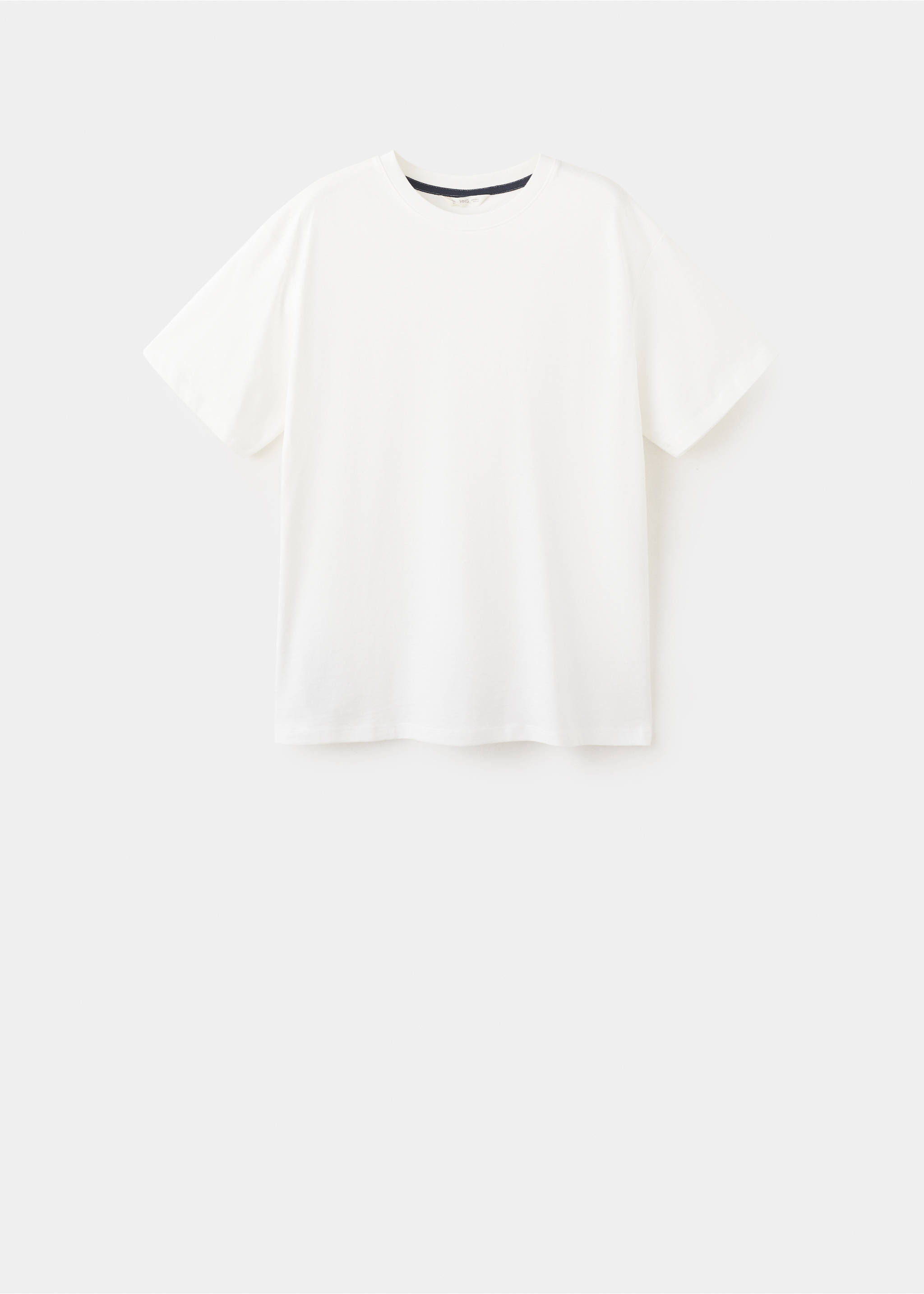 Camiseta básica algodón - Artículo sin modelo, Blanco roto. Ref: 27064052-00.