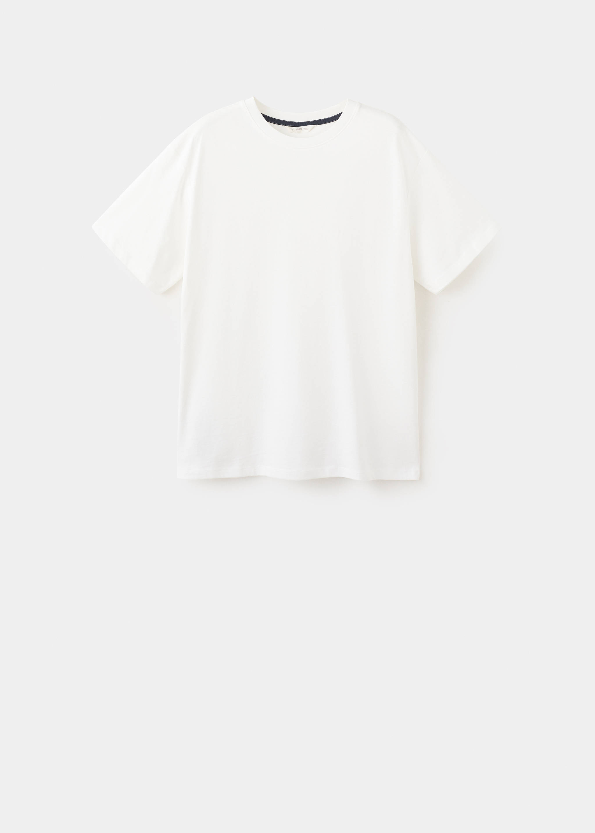 Повседневная хлопковая футболка - Изделие без модели