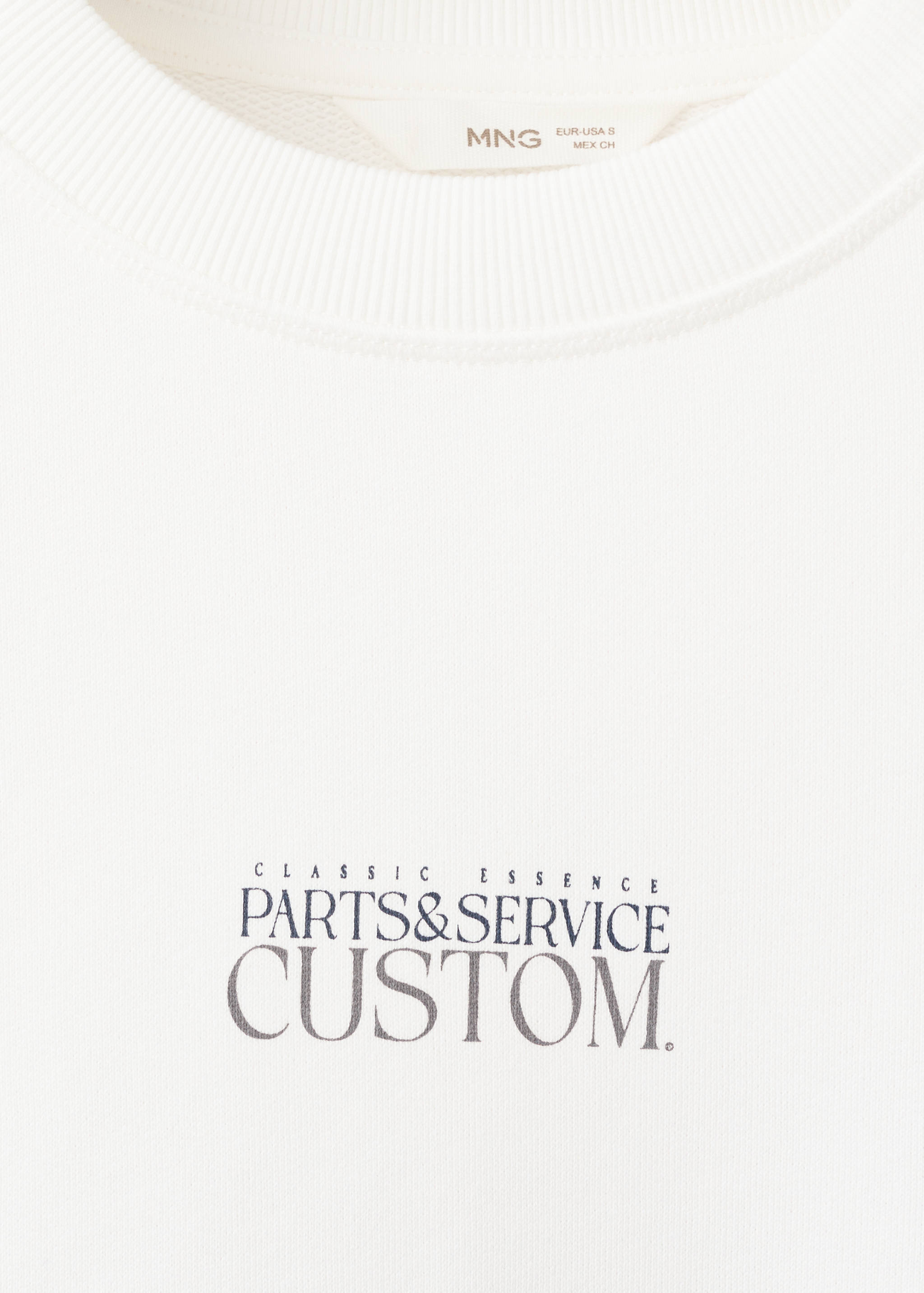 Sudadera algodón estampada - Detalle del artículo 8