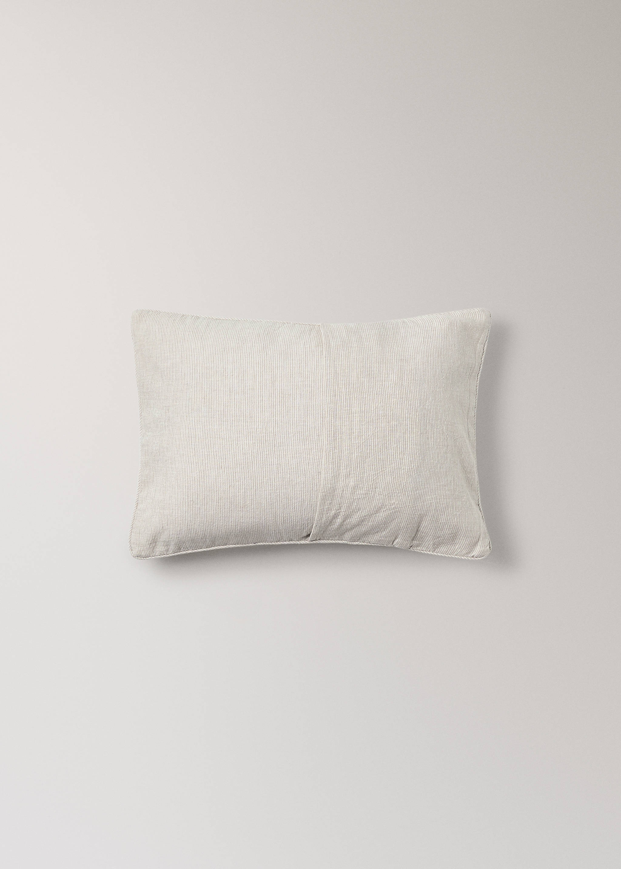 Funda cojín infantil algodón lino rayas 30x40cm - Detalle del artículo 4