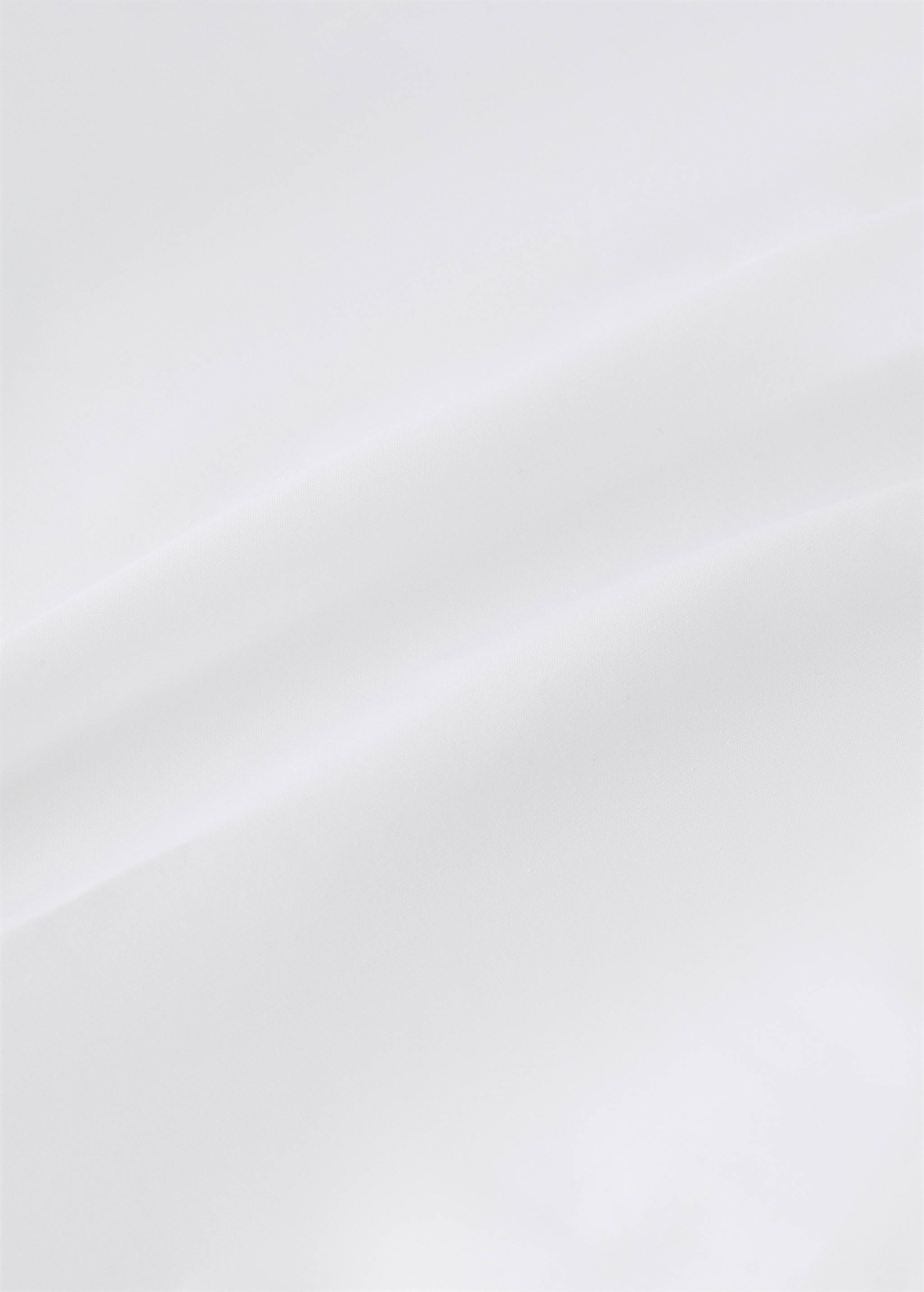 Mini cot fitted sheet in cotton percale piqué - Details of the article 2