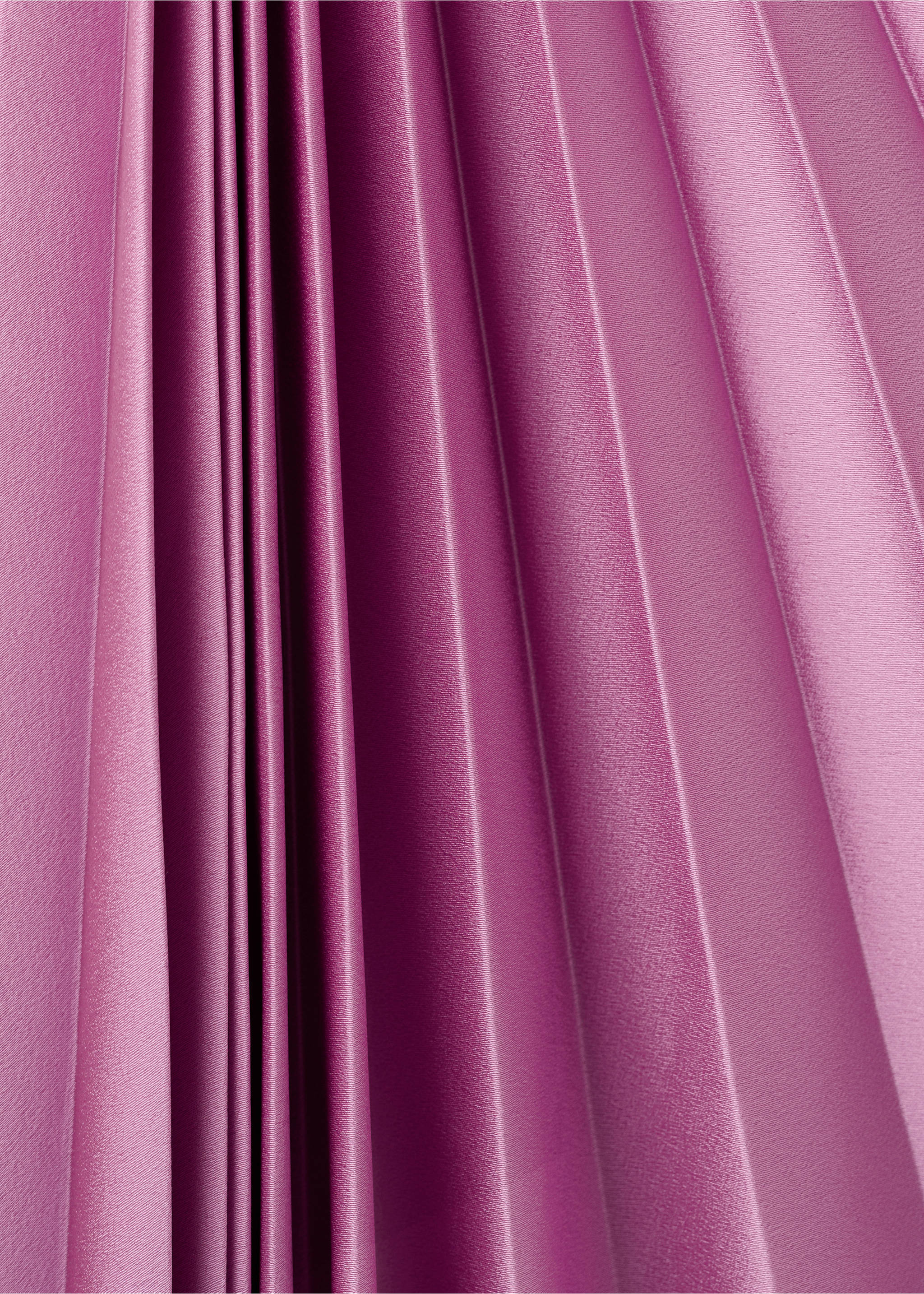 Vestit asimètric prisat obertura - Detall de l'article 0, Morat clar/pastel. Ref: 27064073-00.