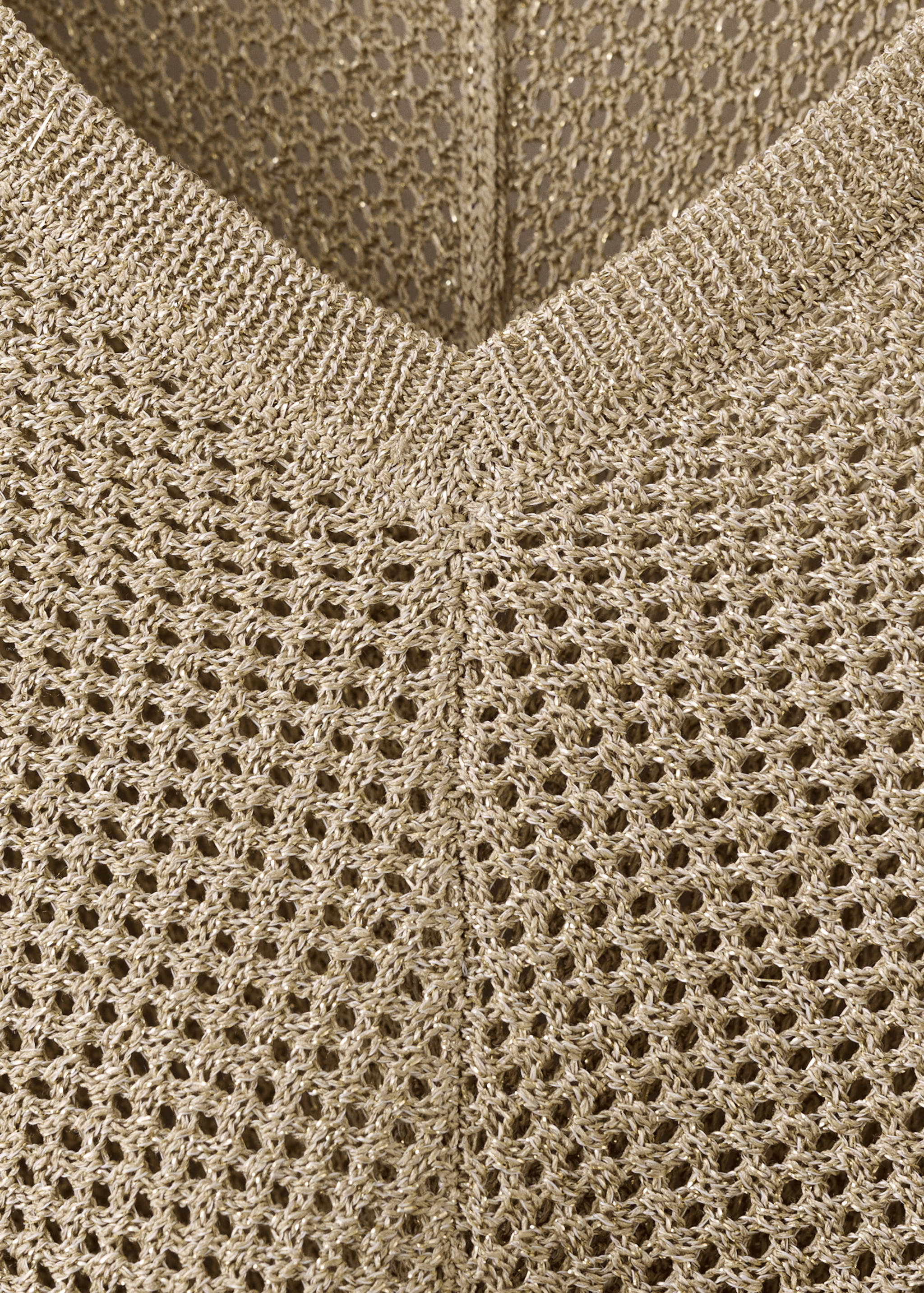 V-neck knit top - Details of the article 8