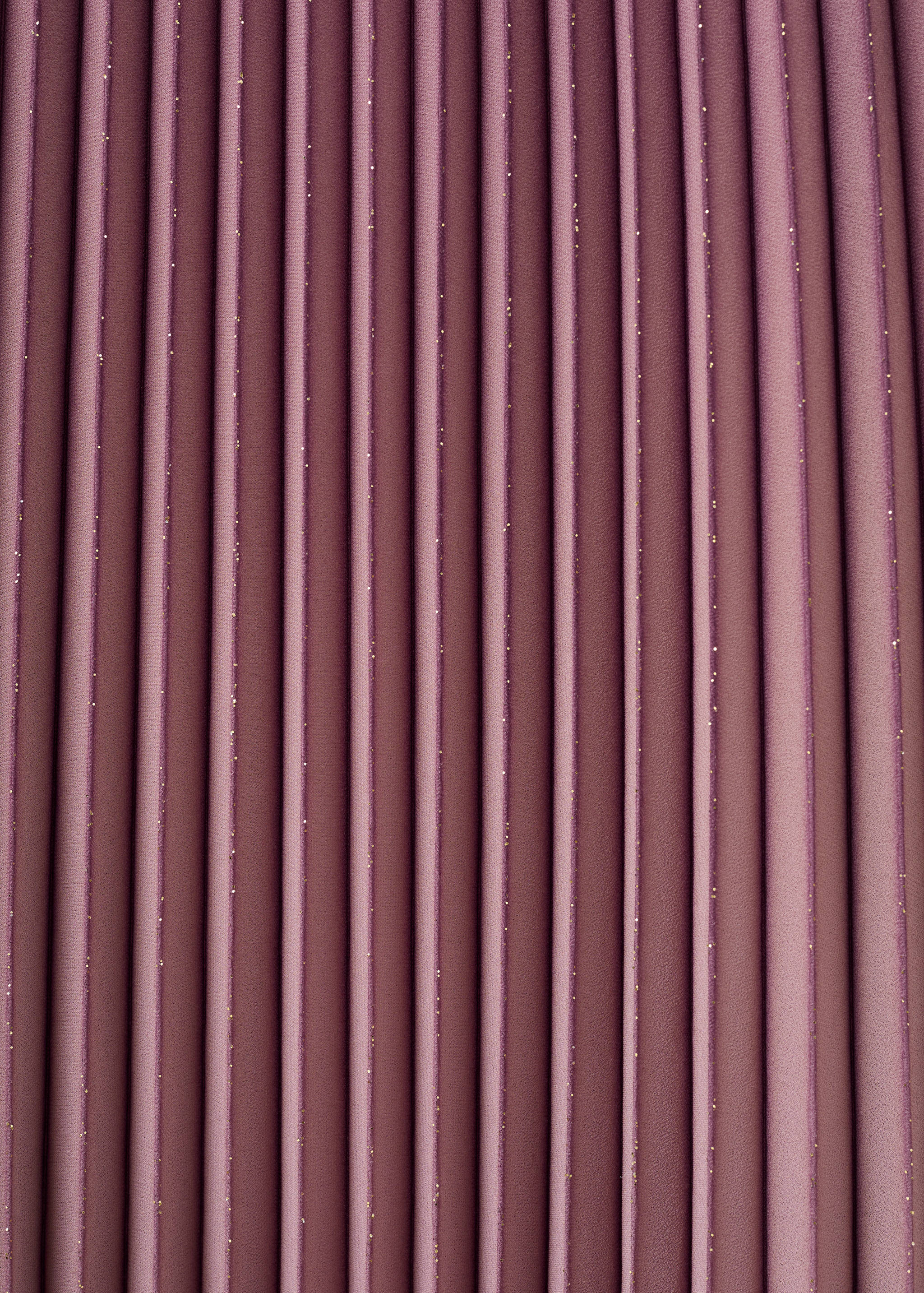 تنورة بطيات لامعة - تفاصيل المنتج 0