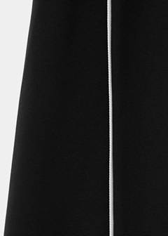 Straight-leg trousers with side stripe — Black 8