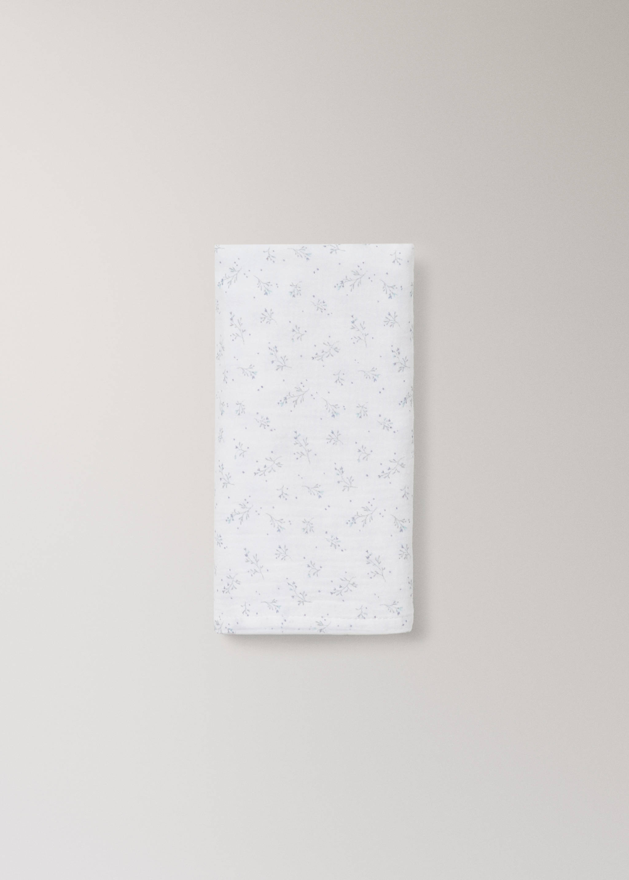 Cotton floral baby wrap - Article without model