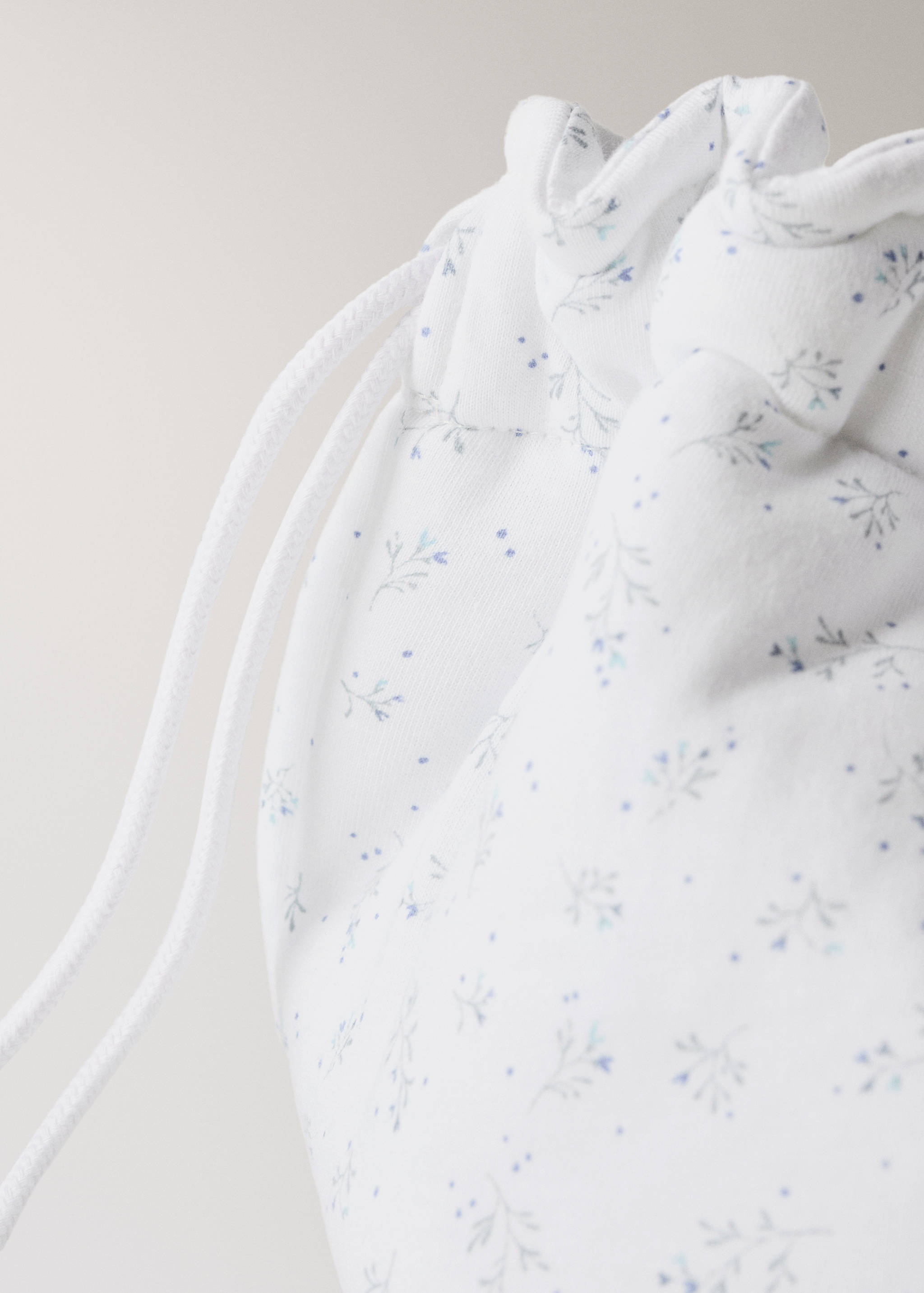 Organizador infantil algodón flores - Detalle del artículo 2