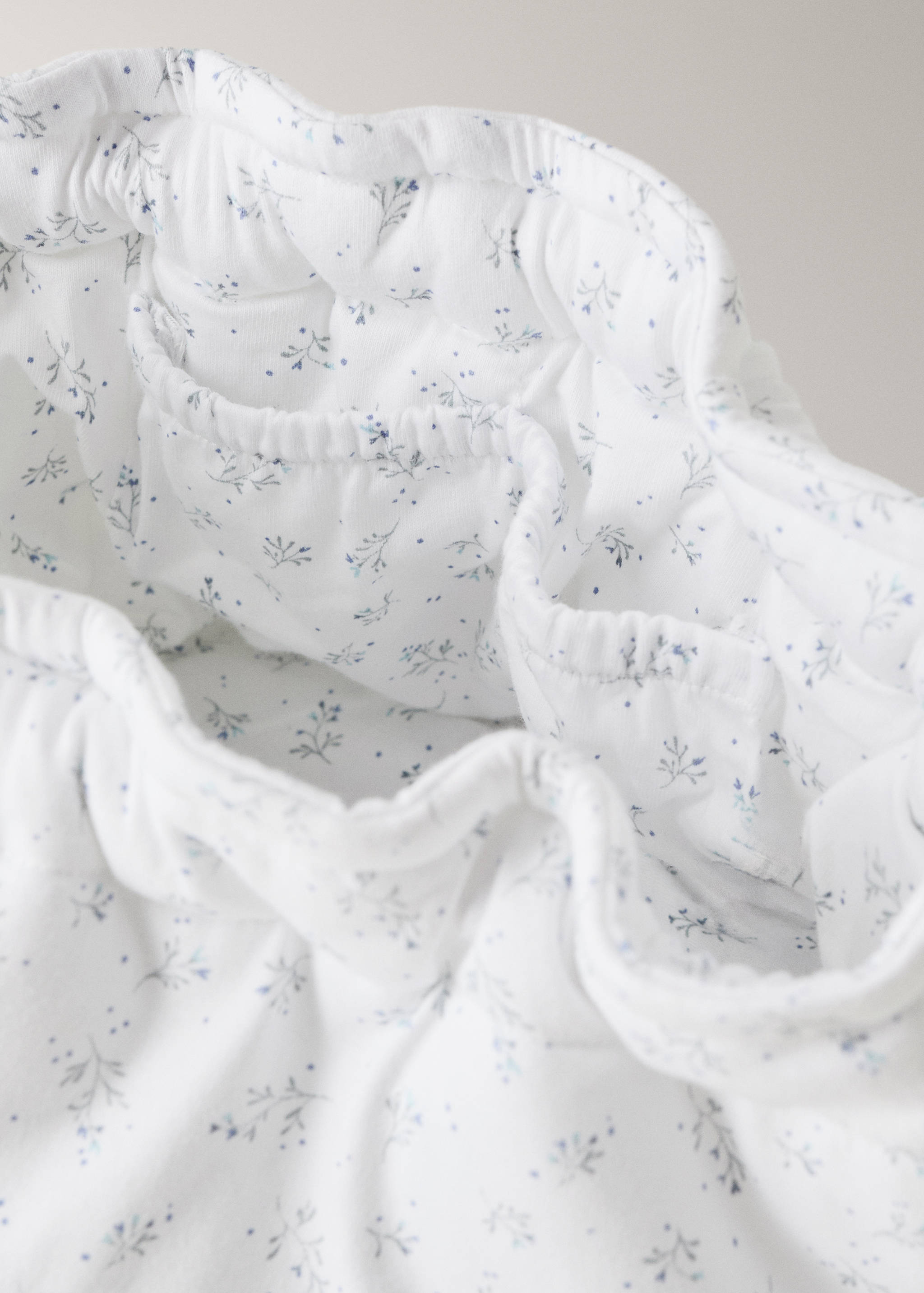 Organizador infantil algodón flores - Detalle del artículo 3