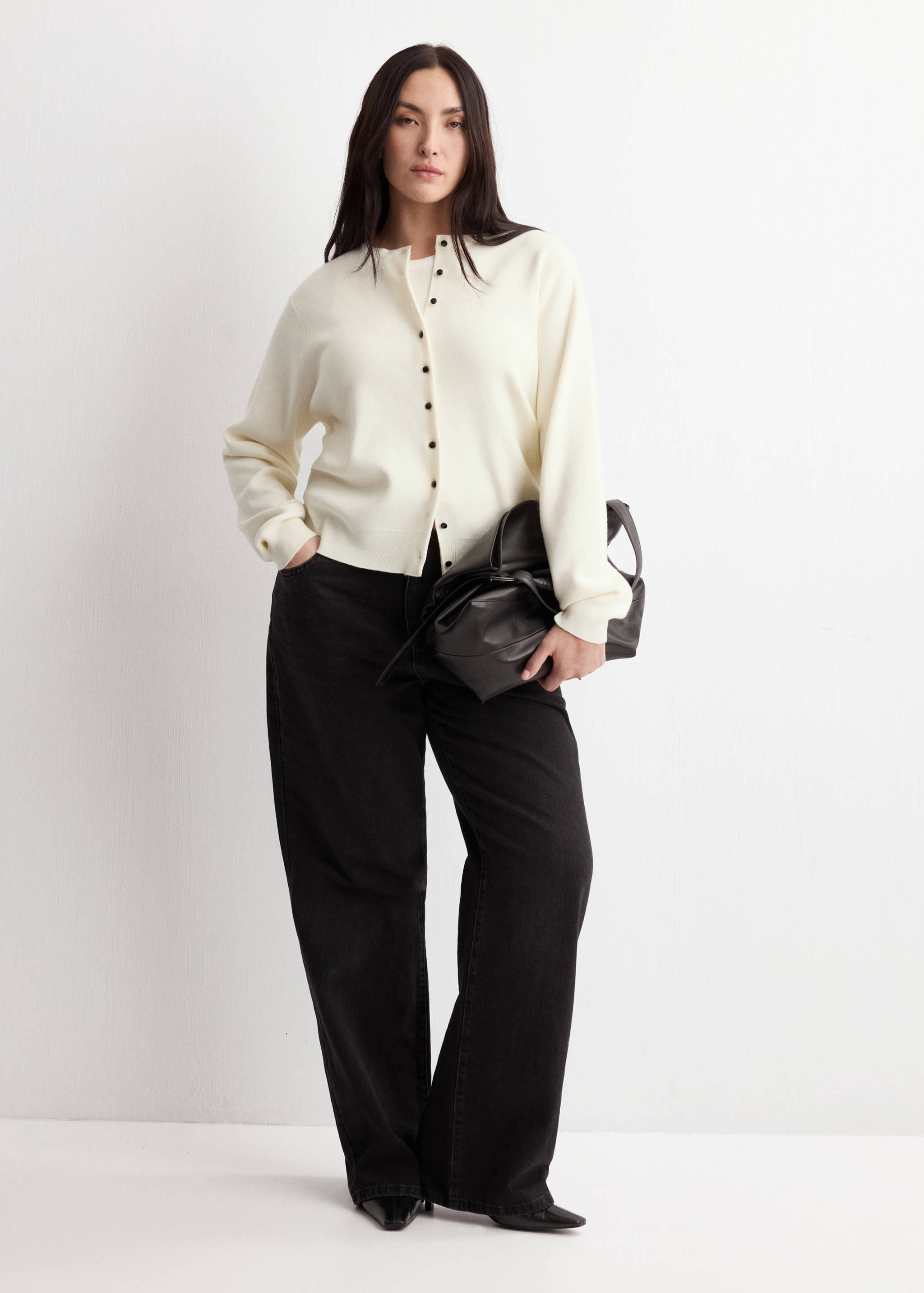 Cardigan de malha com botões - Pormenor do artigo 3