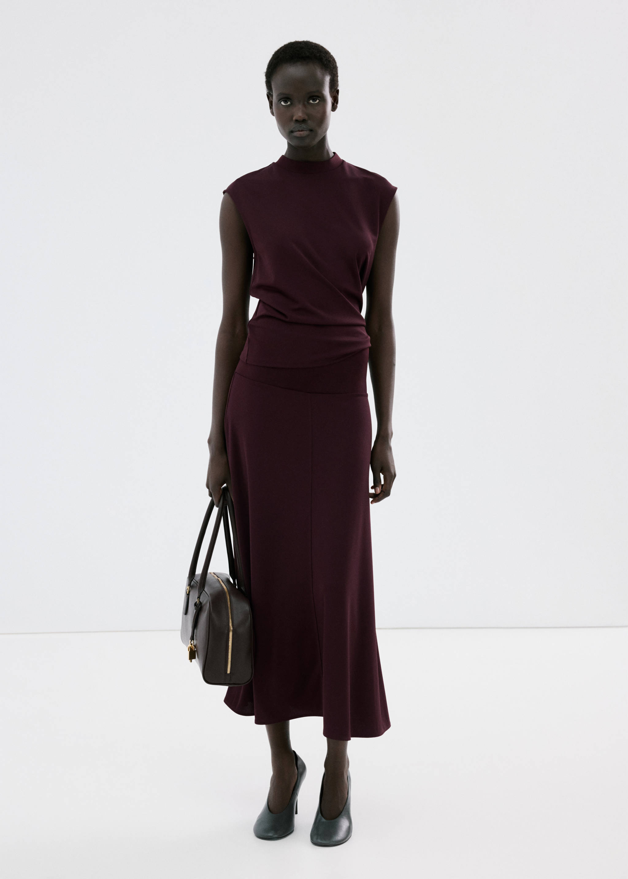 Top punto fino cuello perkins - Plano general