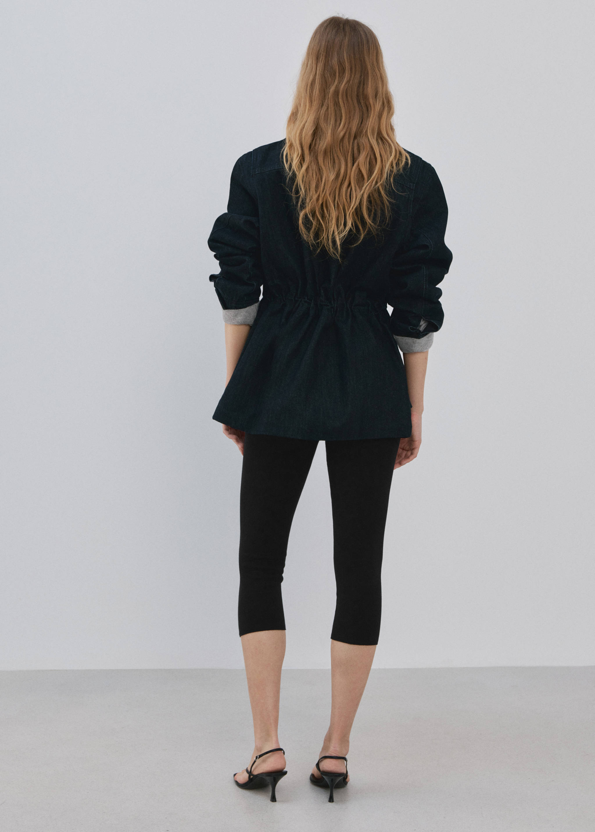 Capri knit trousers - Reverse of the article