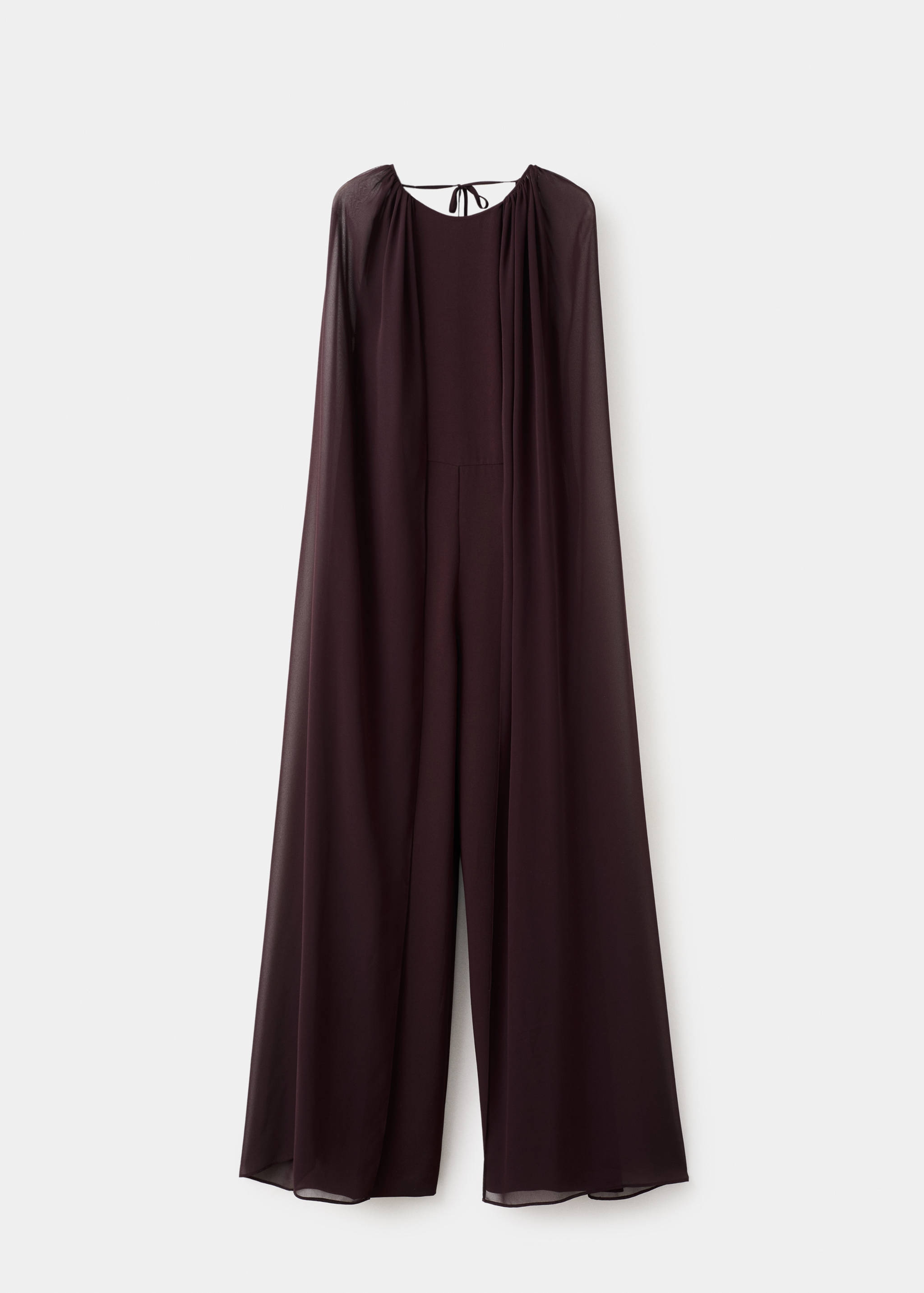Long-sleeve jumpsuit with openings - Article without model