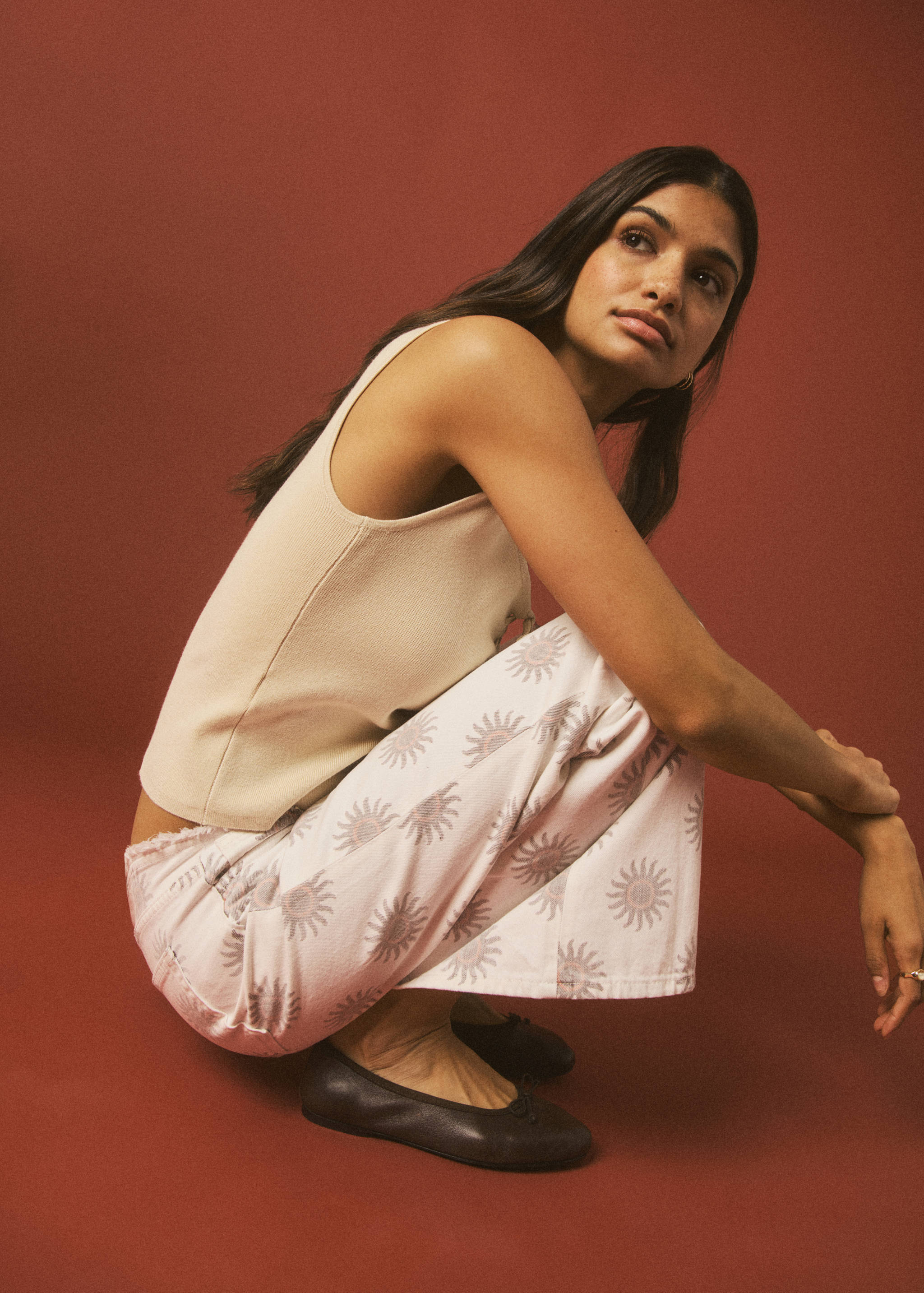 Texans cintura baixa estampats - Detall de l'article 1