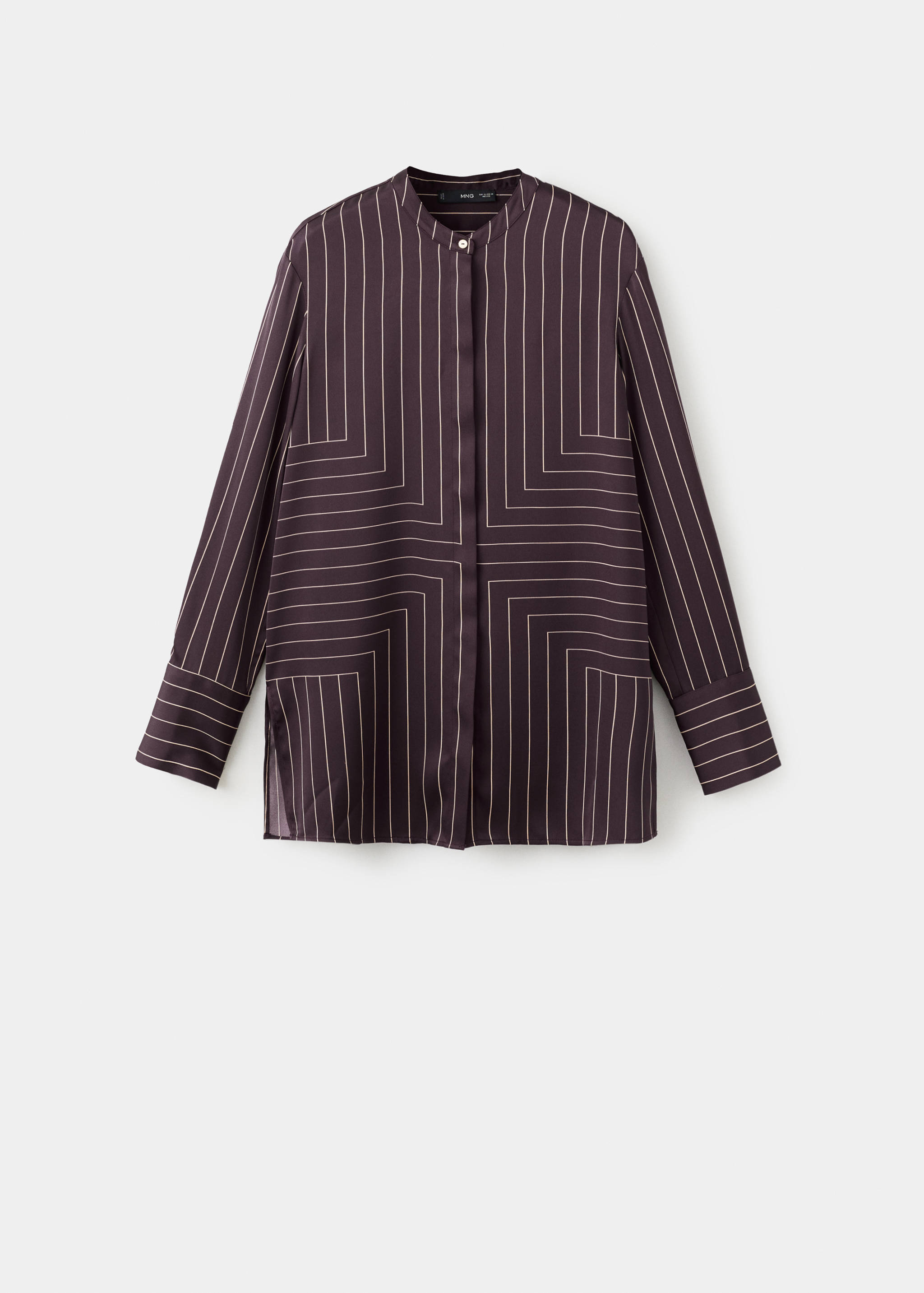 Satin print shirt - Article without model