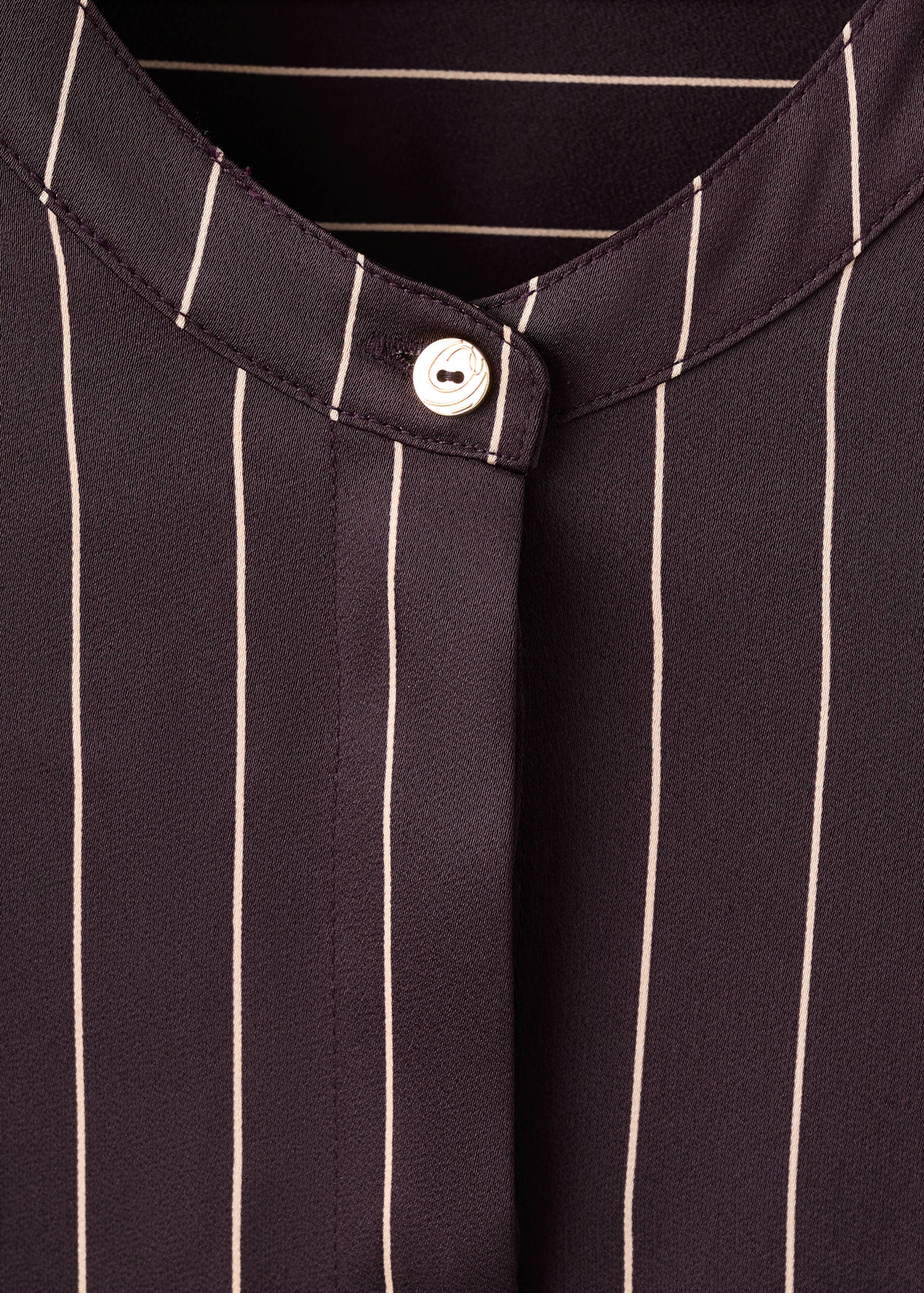 Satin print shirt - Details of the article 8