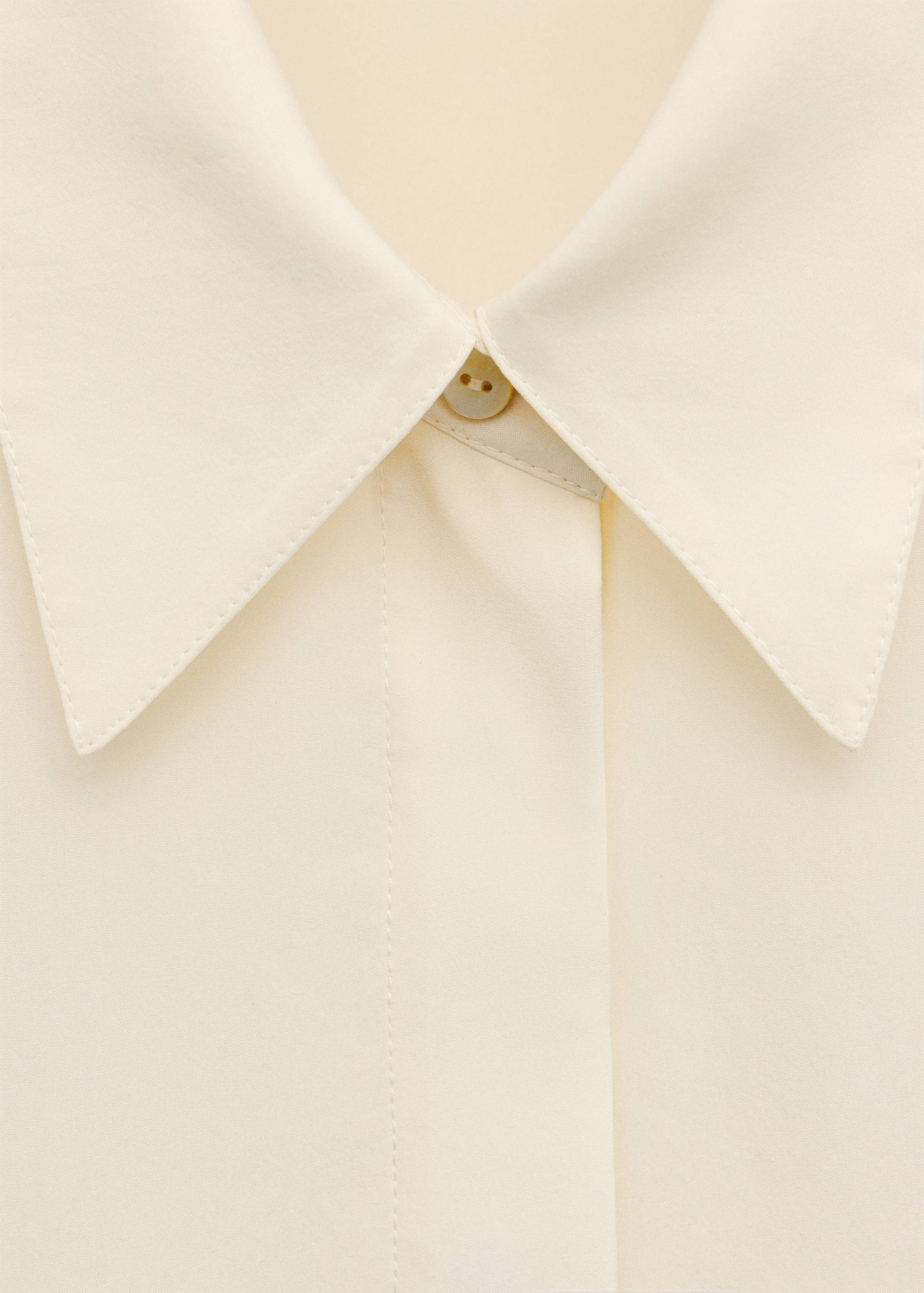 100% silk blouse with hidden buttons - Details of the article 8