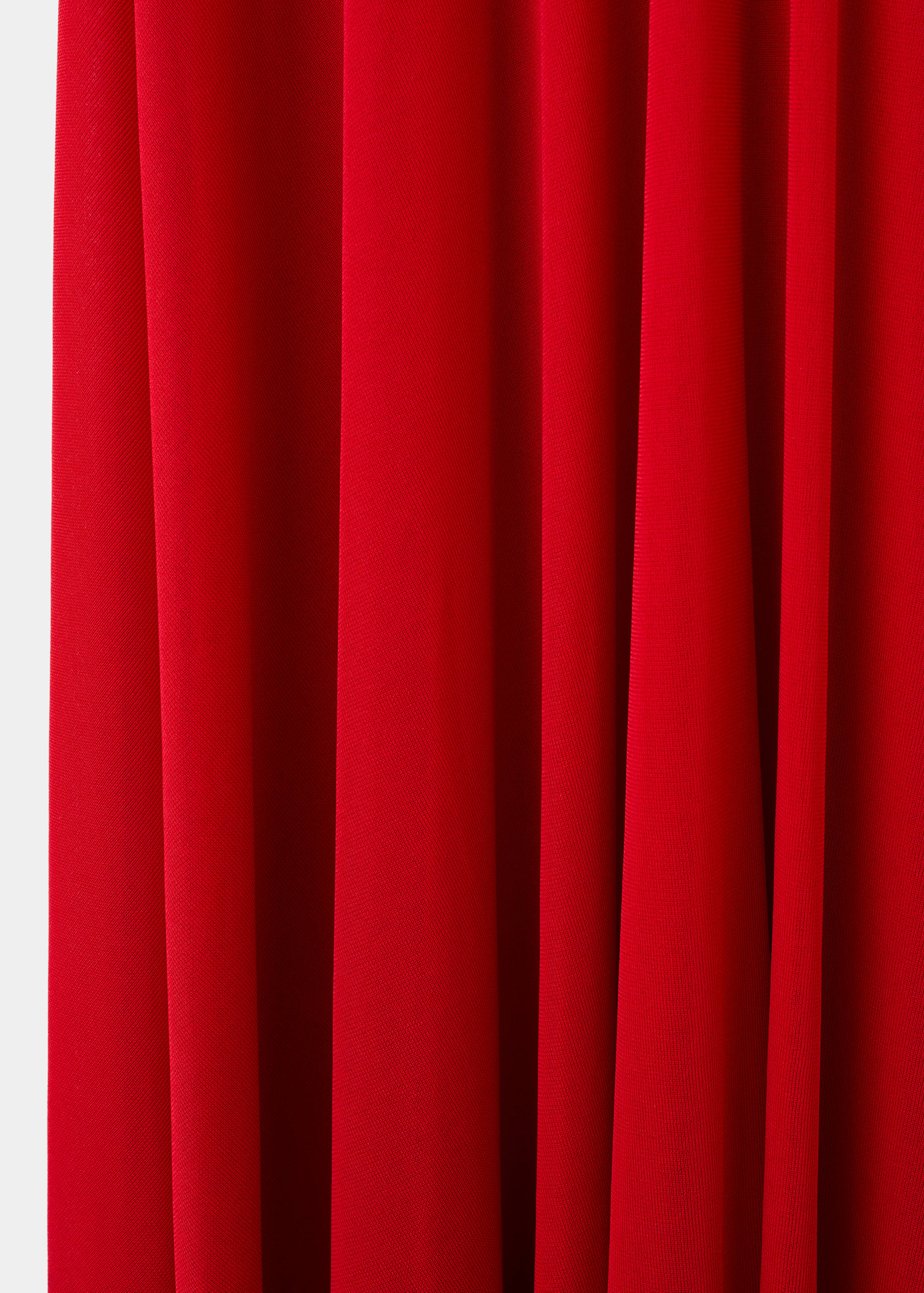 Fine knit dress with draped body - Details of the article 0