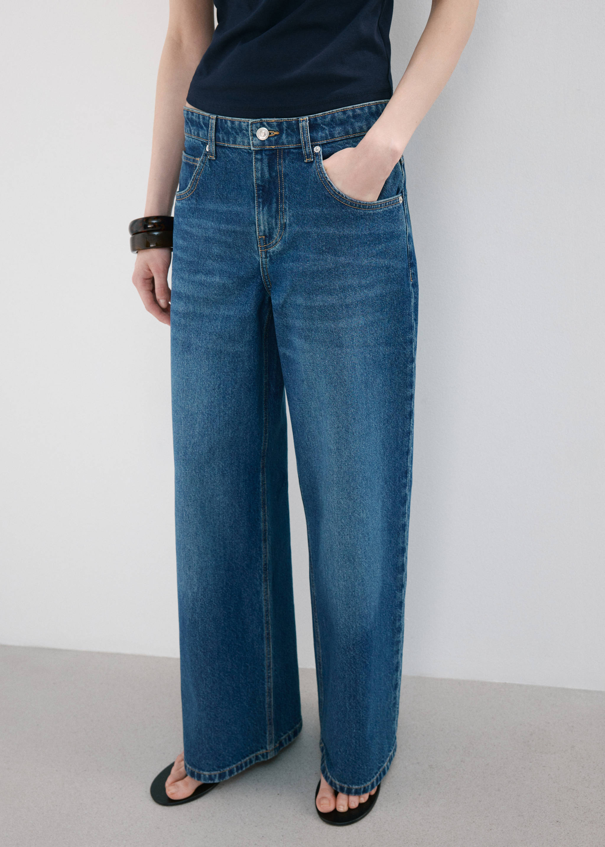 Τζιν ίσιο μεσαίος καβάλος - Λεπτομέρεια του προϊόντος 1