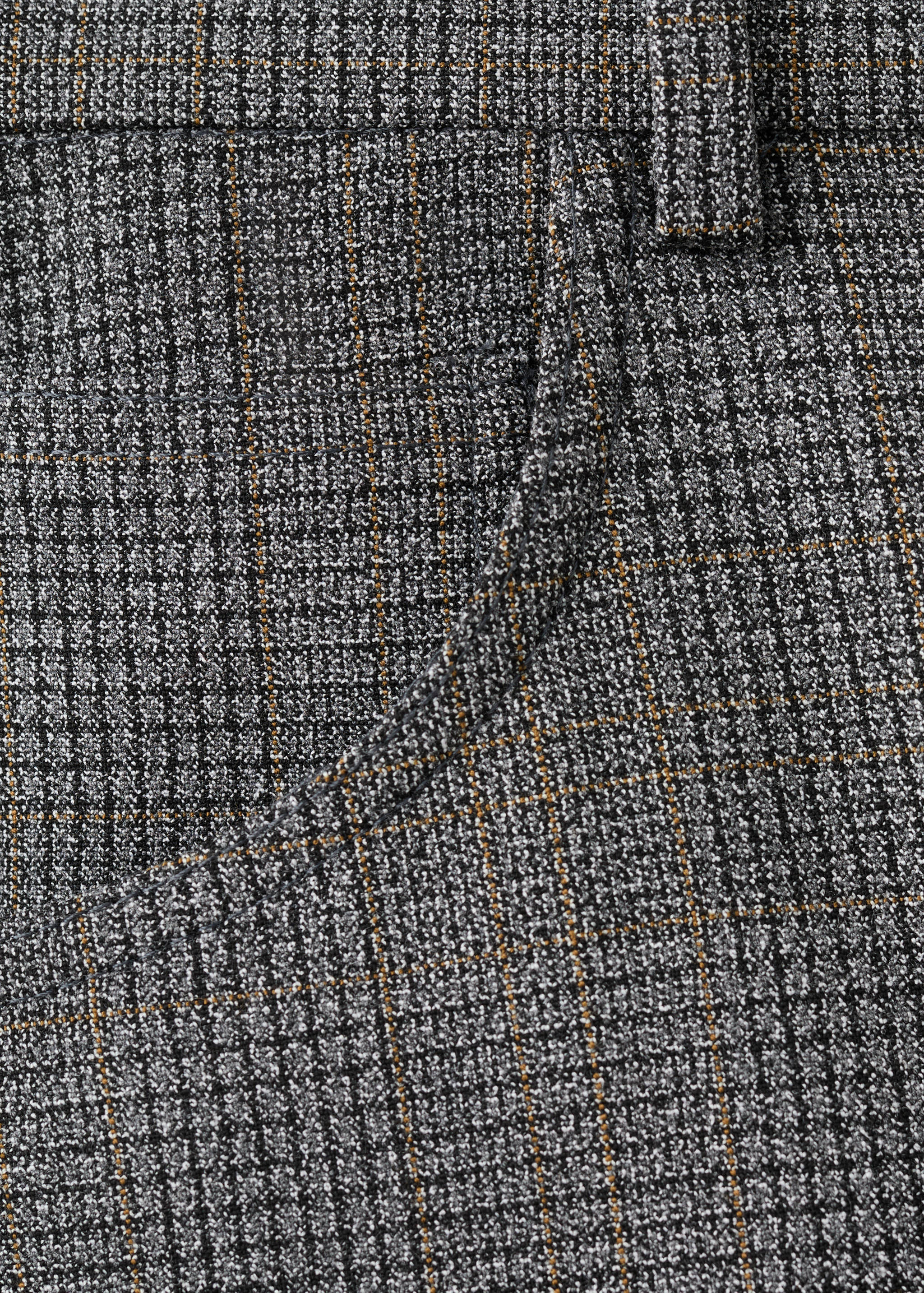 Mid-rise suit trousers - Details of the article 0