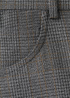 Mid-rise suit trousers — Grey 8