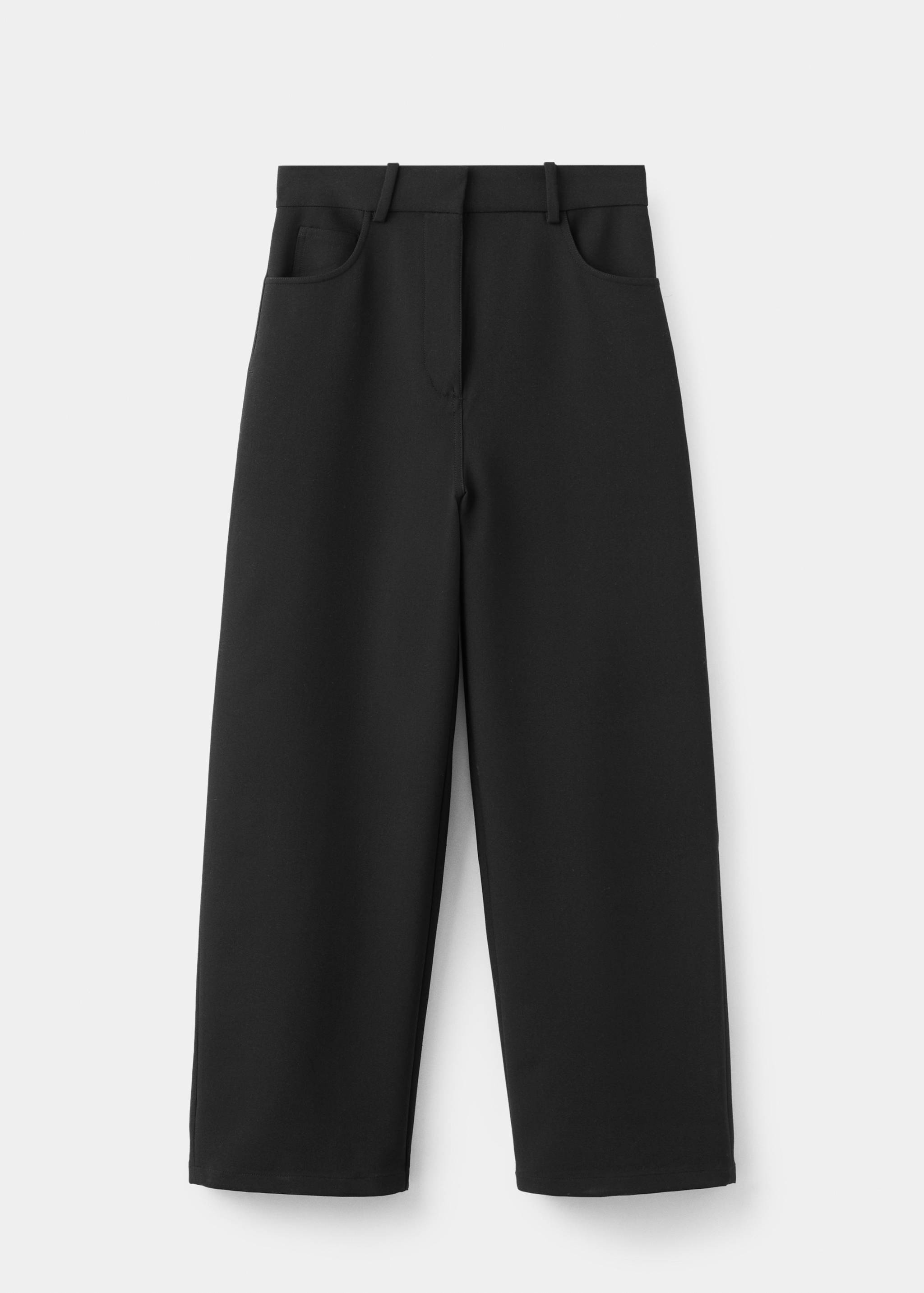 Mid-rise suit trousers - Article without model