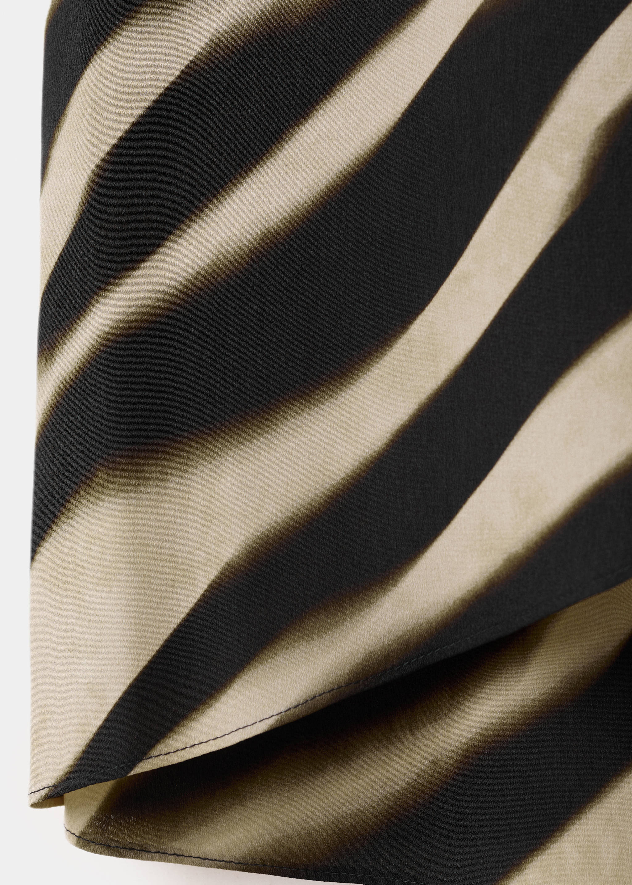 Blouse imprimée avec foulard - Détail de l'article 0