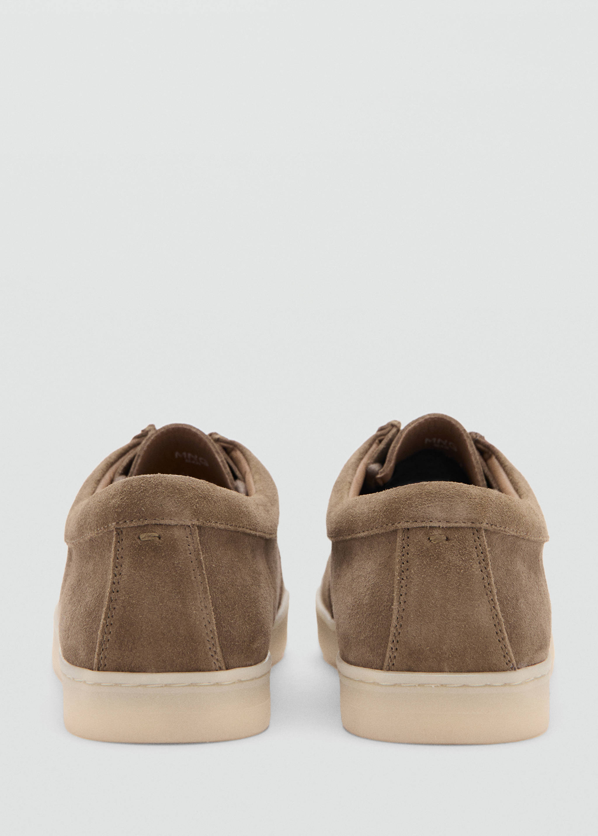 Палубные туфли из натурального спилка - Деталь изделия 1