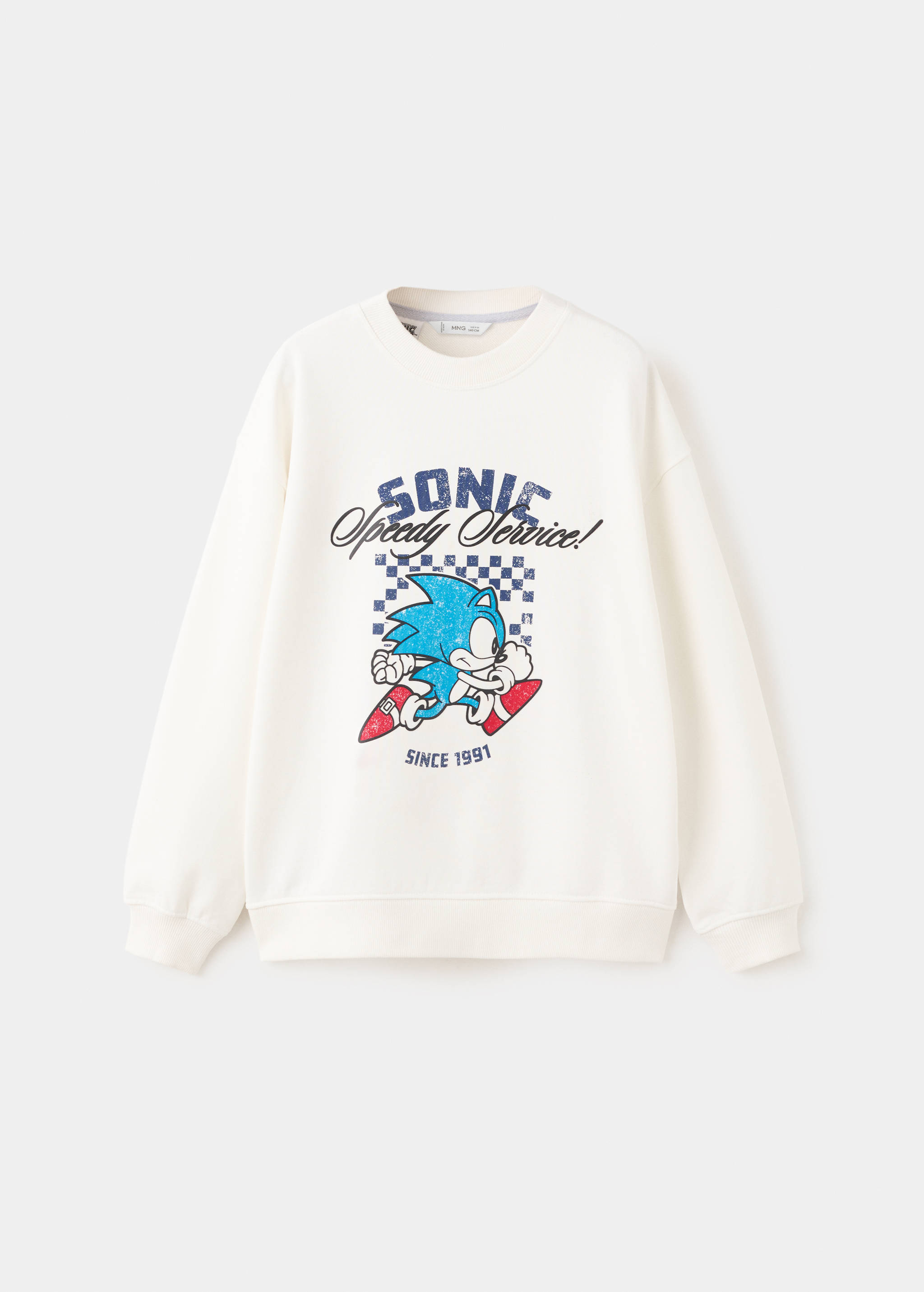 Sudadera estampada Sonic - Artículo sin modelo