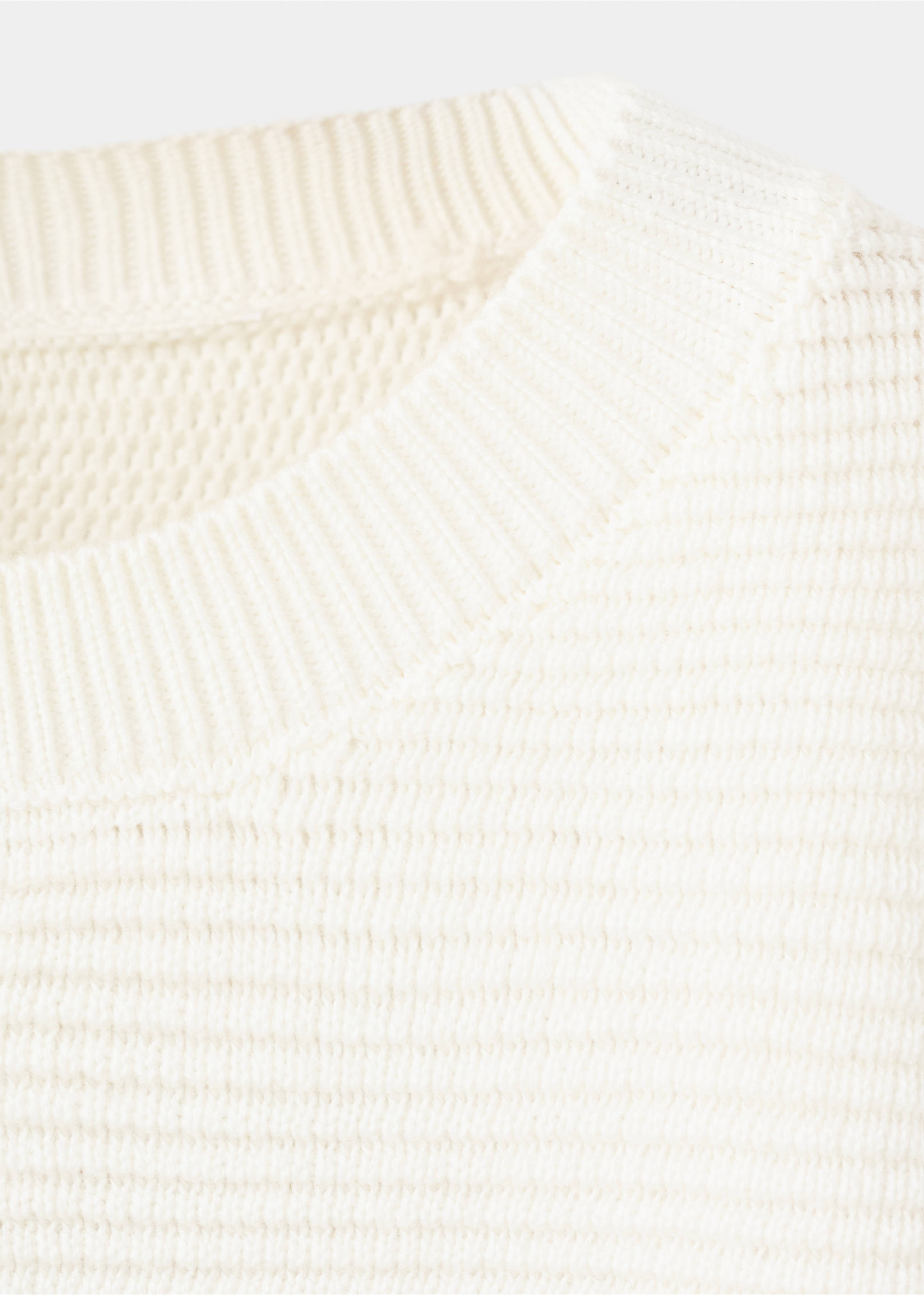 Jersei punt canalé ratlles - Detall de l'article 8, Mostassa. Ref: 27064418-00.