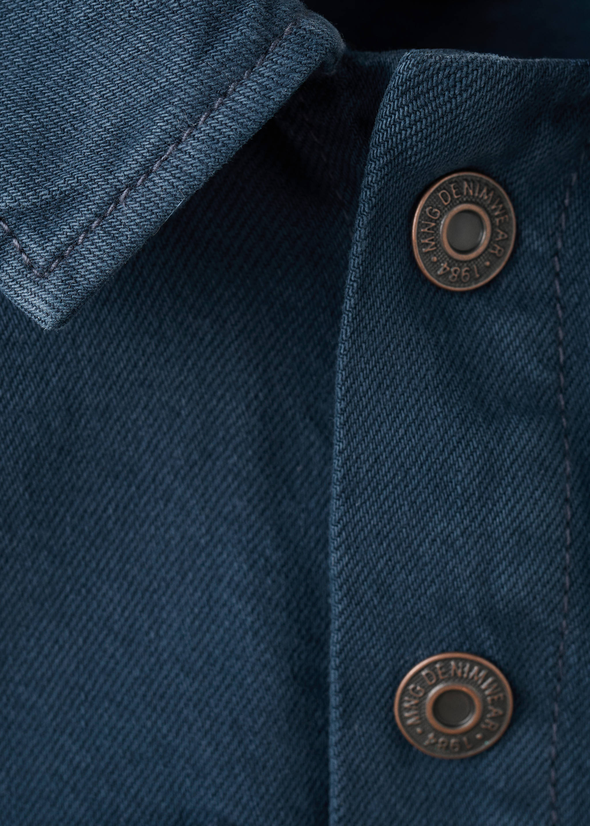 Cazadora vaquera bolsillos - Detalle del artículo 0