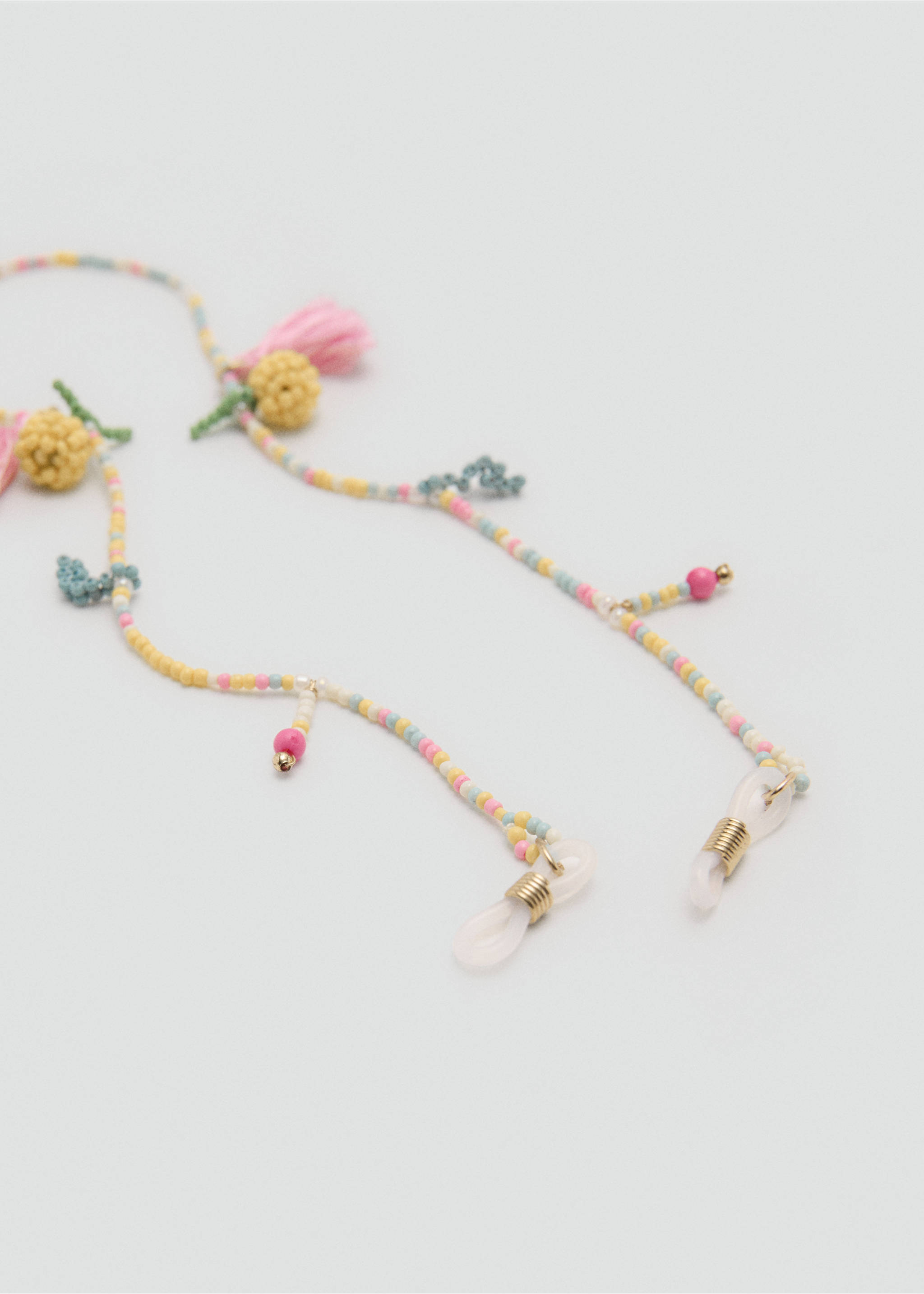 Cordón para gafas - Plano medio, Amarillo pastel. Ref: 27064420-00.