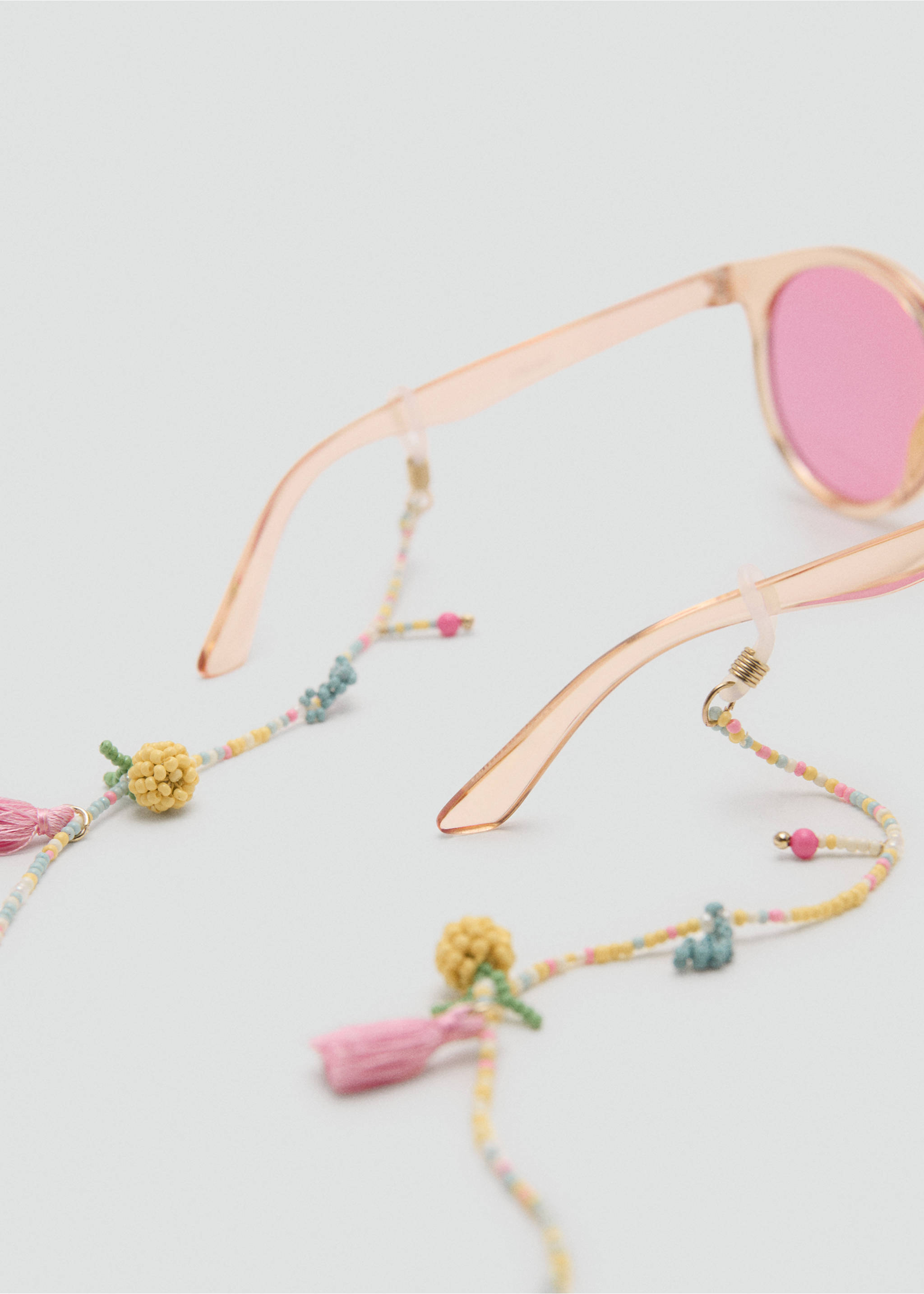 Cordón para gafas - Detalle del artículo 1, Amarillo pastel. Ref: 27064420-00.