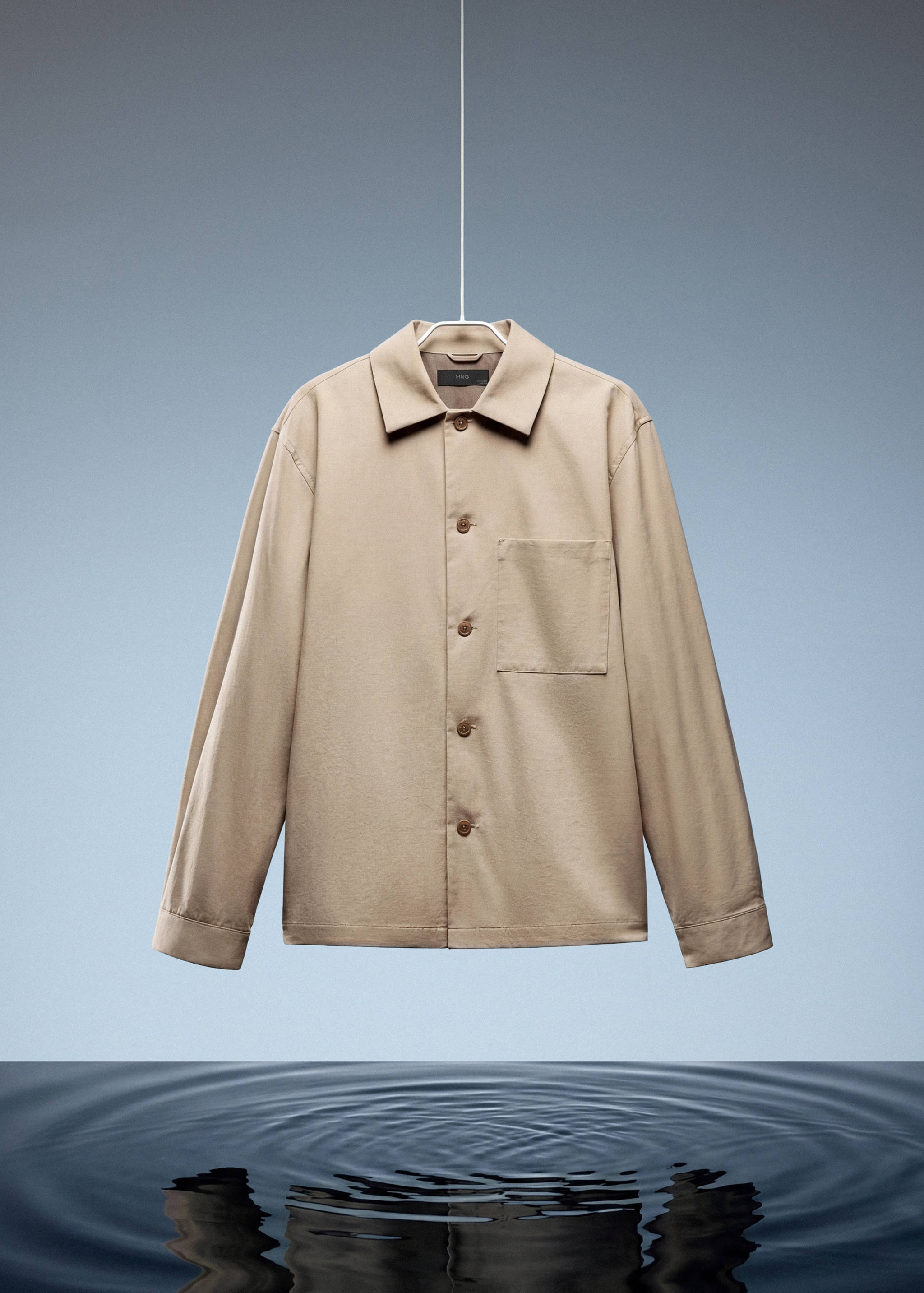 Sobrecamisa sense planxar butxaca - Detall de l'article 9