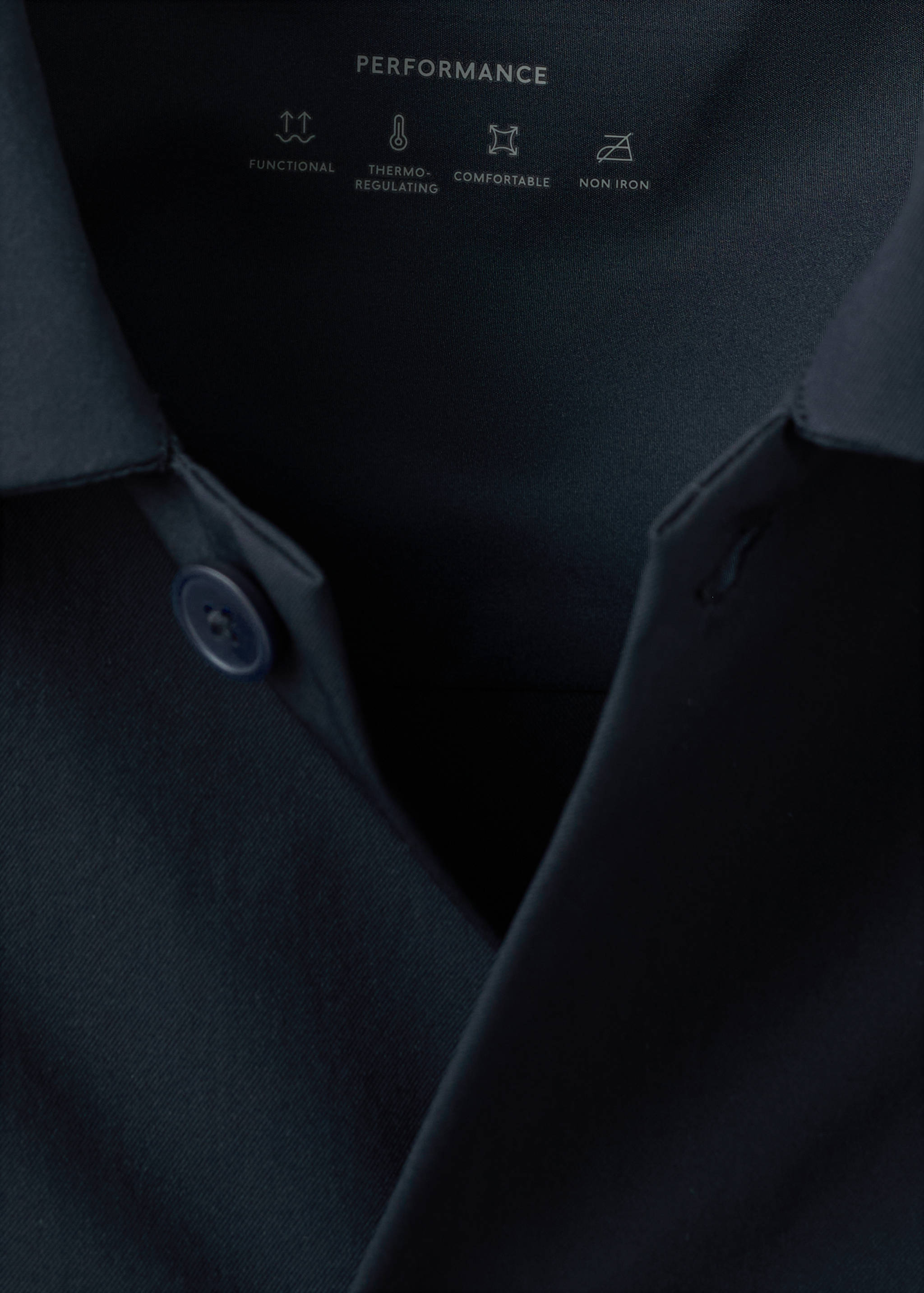 Non-iron overshirt pocket - Details of the article 8