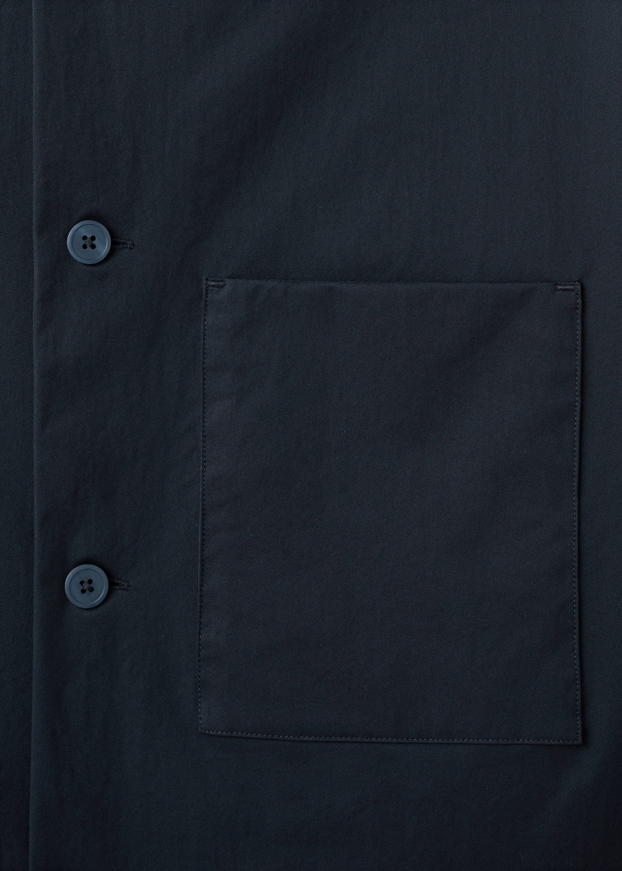 Non-iron overshirt pocket - Details of the article 0