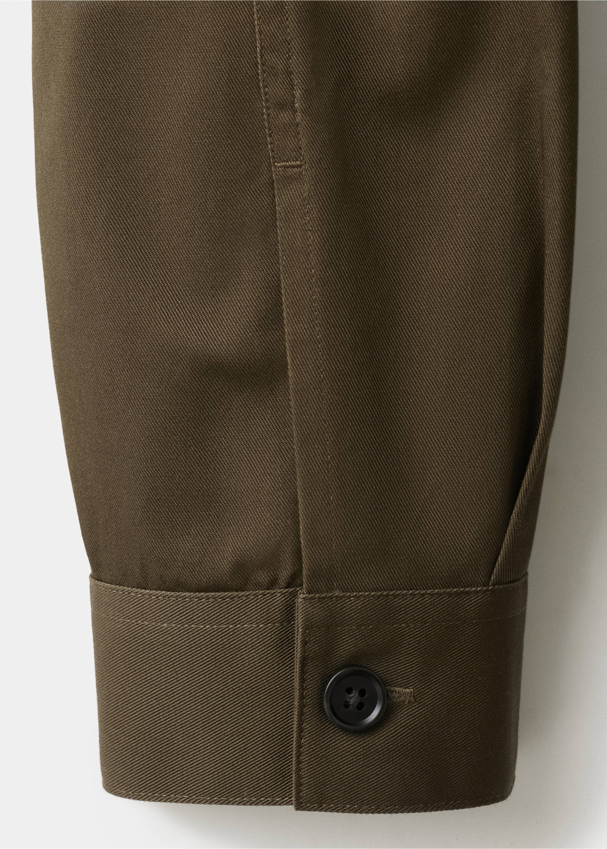 قميص كبير الحجم بجيوب 100٪ قطني - تفاصيل المنتج 0, بني. Ref: 27064423-00.