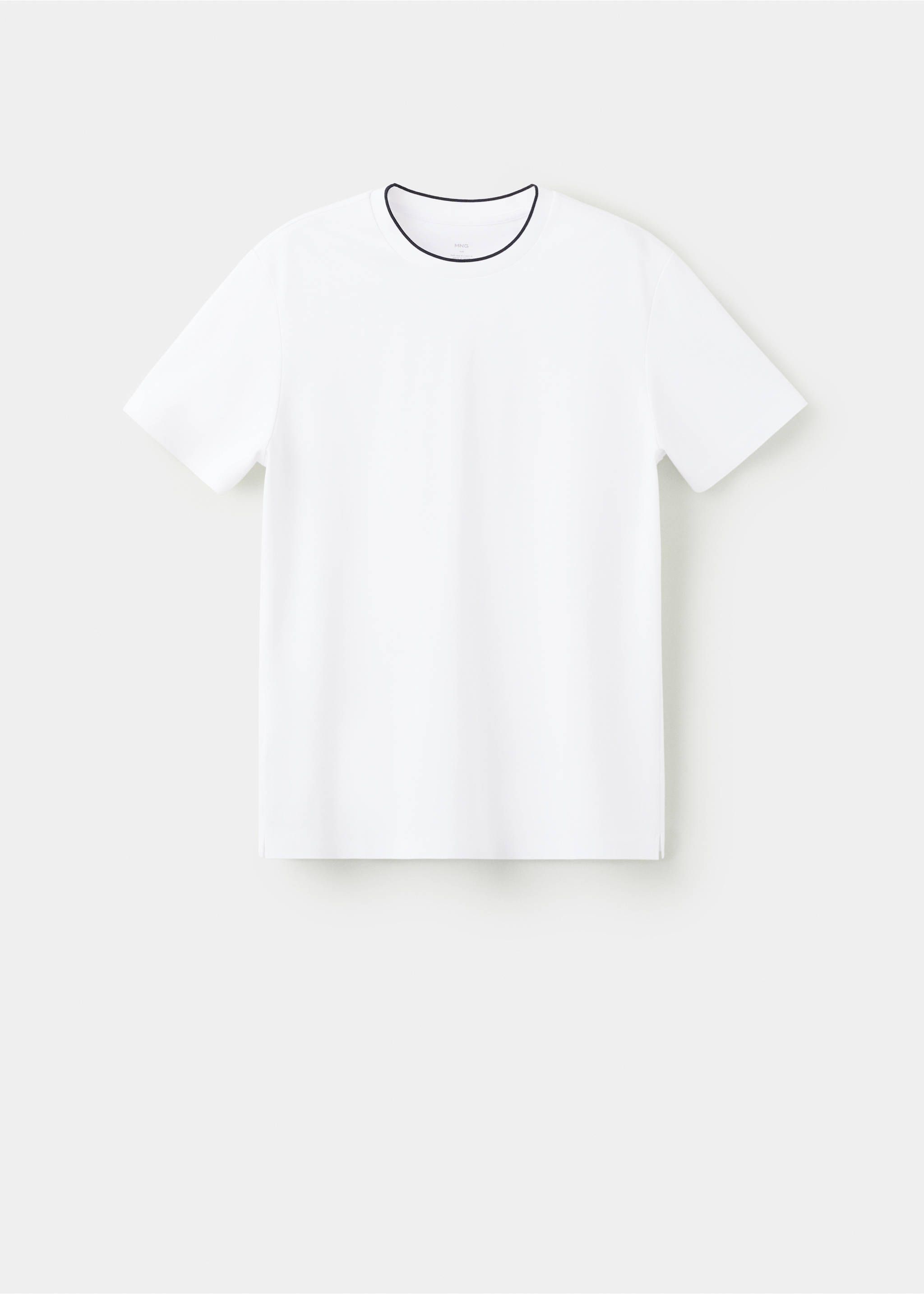 Camiseta slim fit comfort stretch Coolmax ® - Artículo sin modelo, Blanco. Ref: 27064425-00.