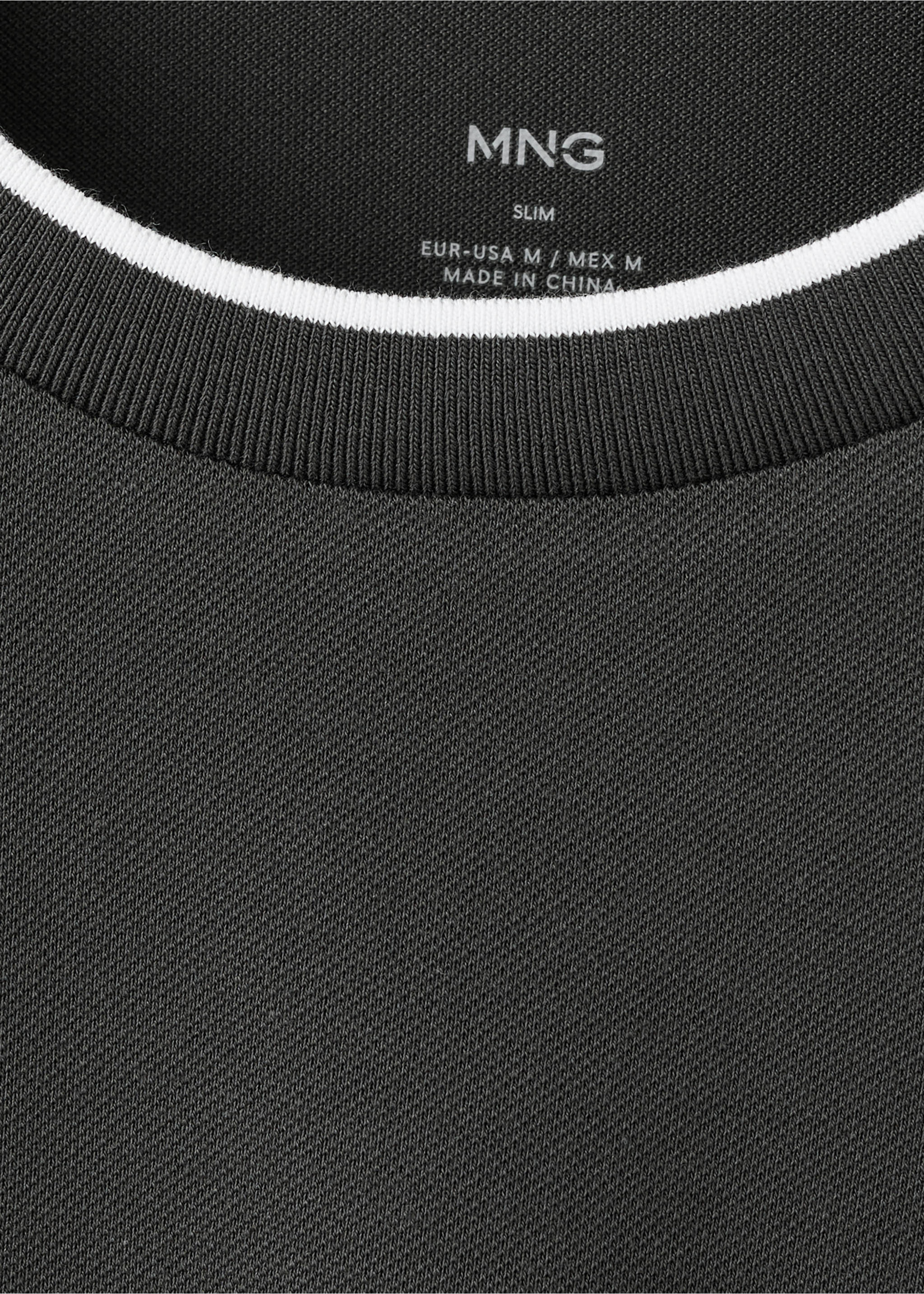 Camiseta slim fit comfort stretch Coolmax ® - Detalle del artículo 8, Gris oscuro. Ref: 27064425-00.
