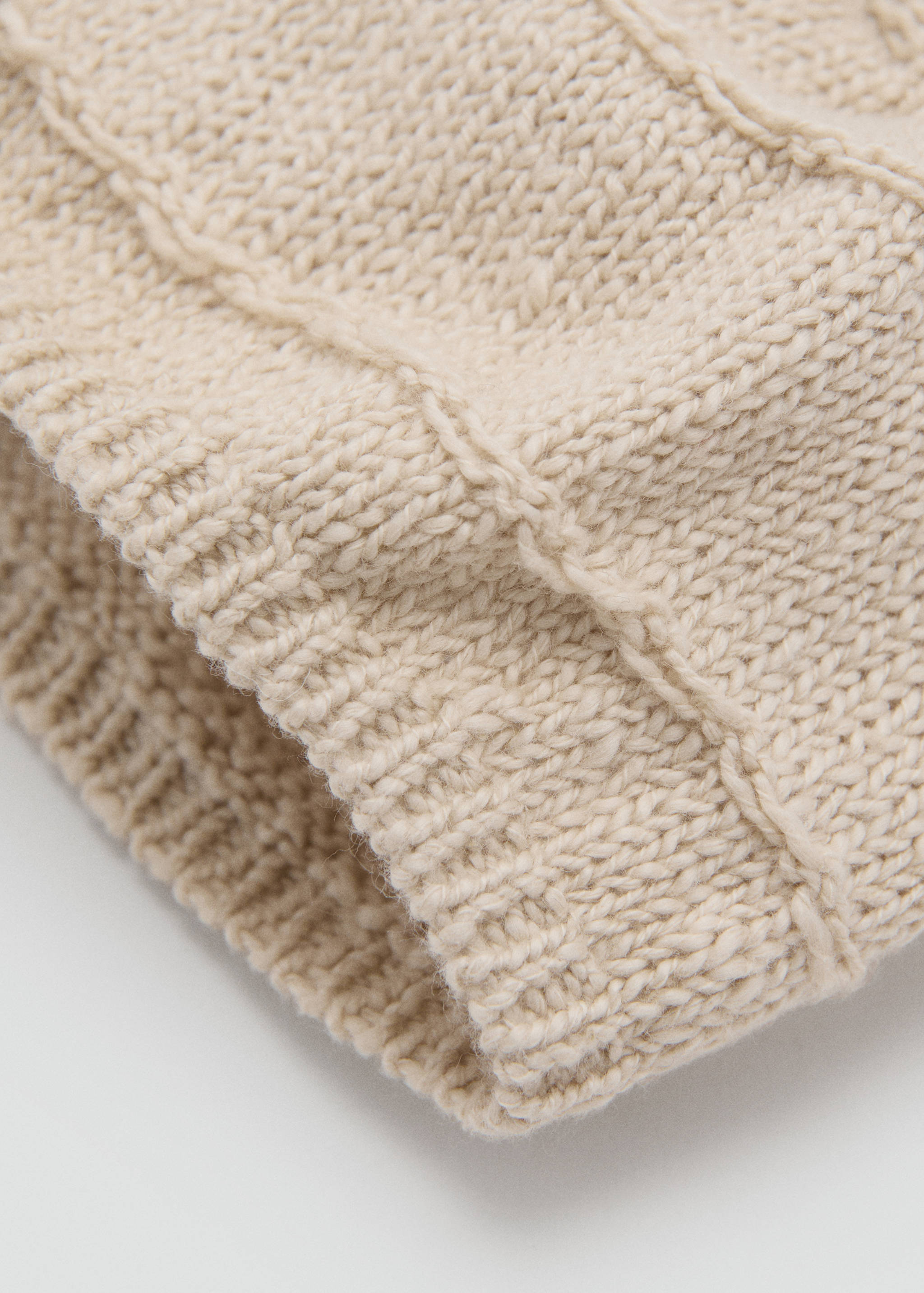 قبعة محبوكة بإغلاق بشريط رباط - رؤية وسط