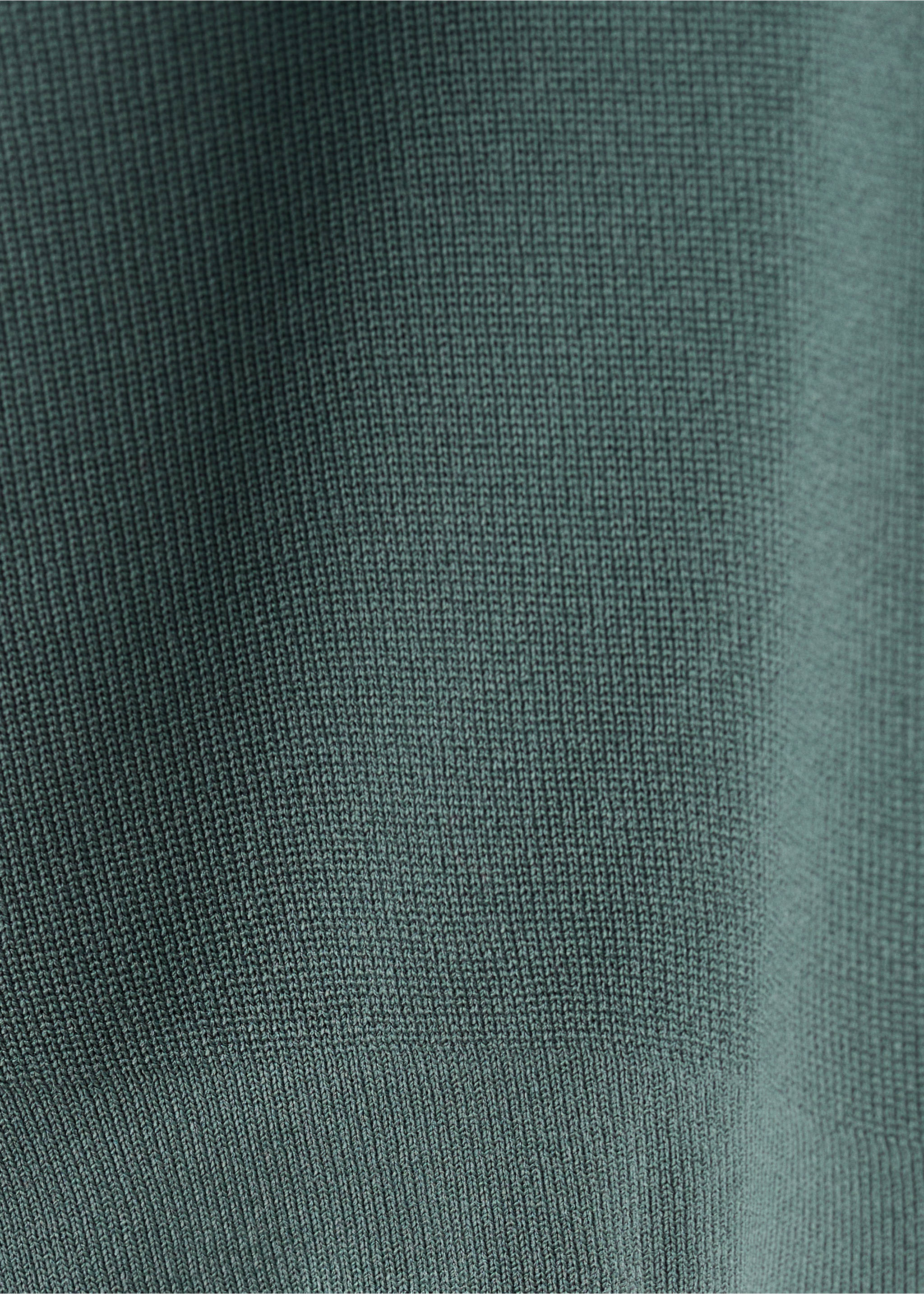 Polo comfort stretch cremallera - Detalle del artículo 0, Verde bosque. Ref: 27064428-00.