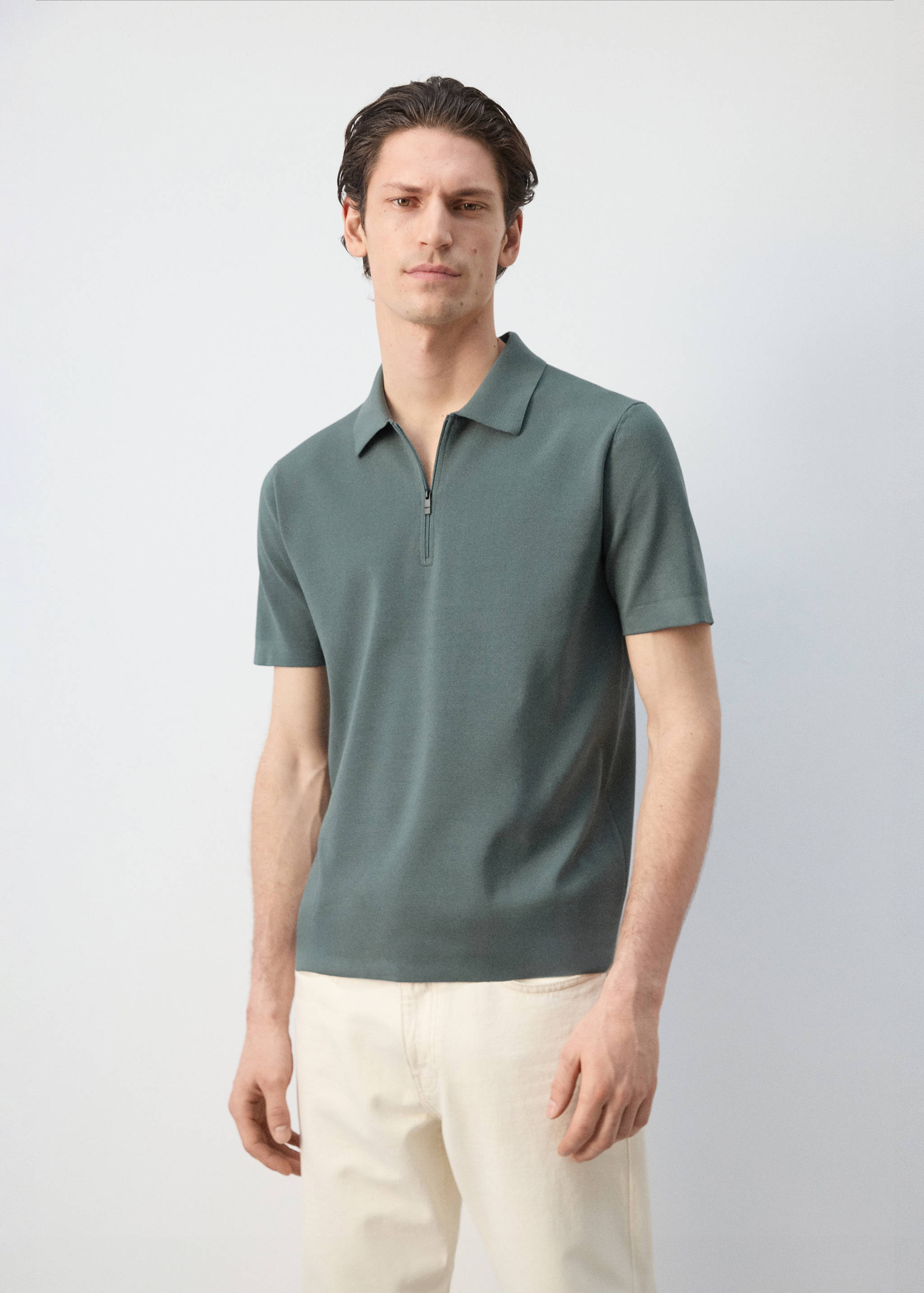 بولو كومفورت ستريتش بسحاب - رؤية وسط