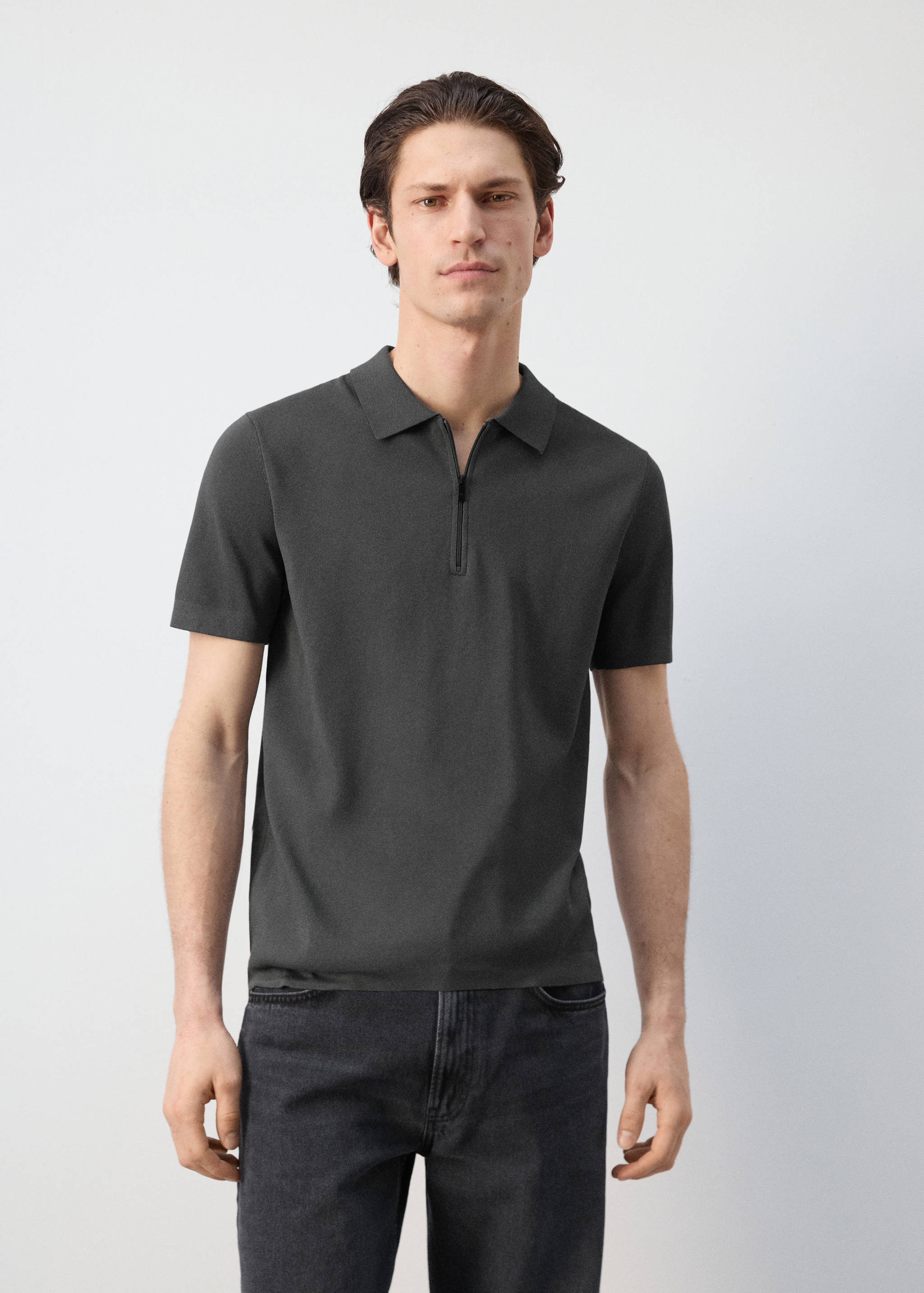 بولو كومفورت ستريتش بسحاب - رؤية وسط